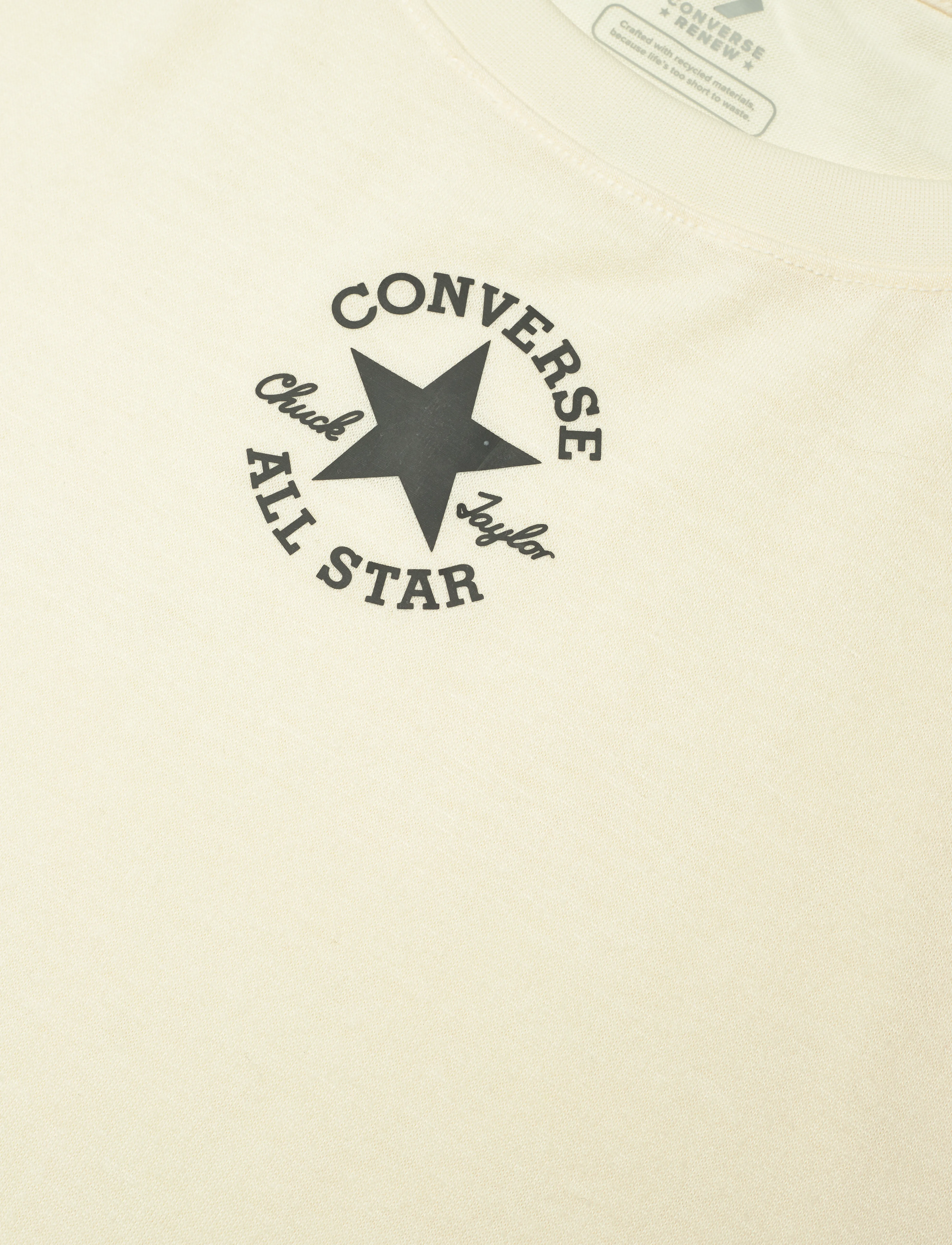 Converse - KT-S/S KNIT TOP - converse natural ivory - 2