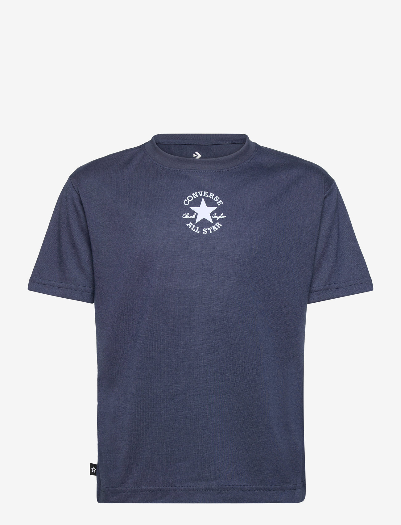 Converse - CNVN SUSTAINABLE CORE S/S TEE - kortærmede t-shirts - converse navy - 0