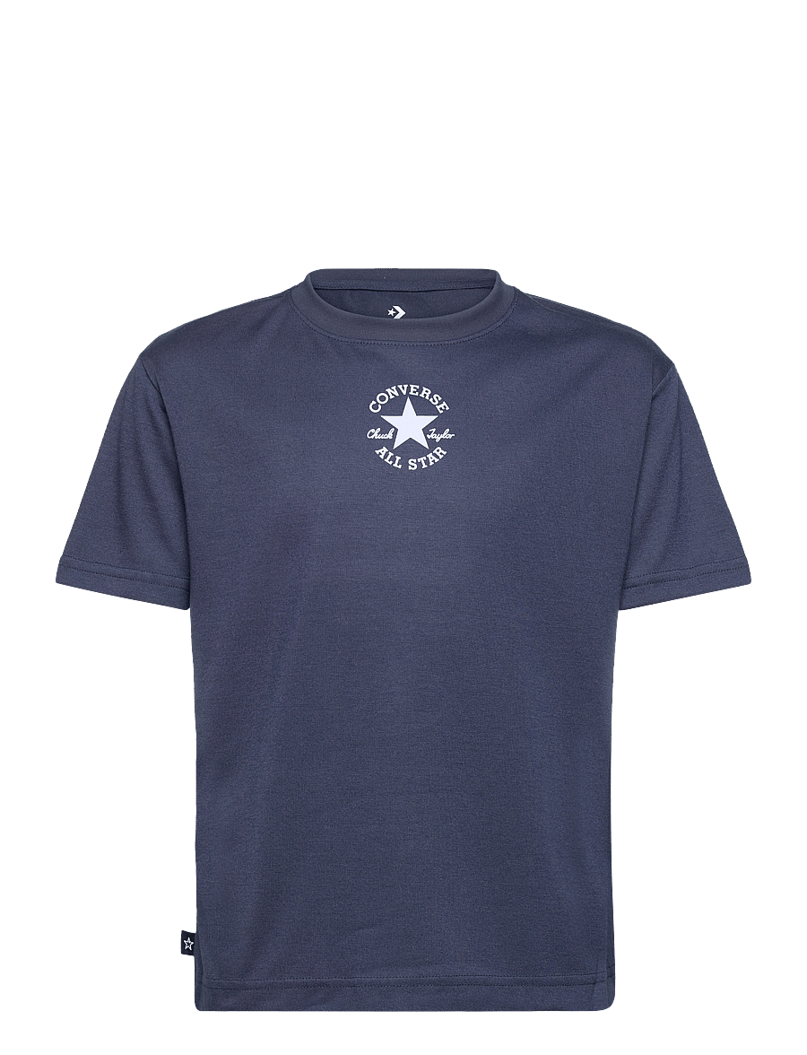 Converse - CNVN SUSTAINABLE CORE S/S TEE - lühikeste varrukatega t-särgid - converse navy - 0