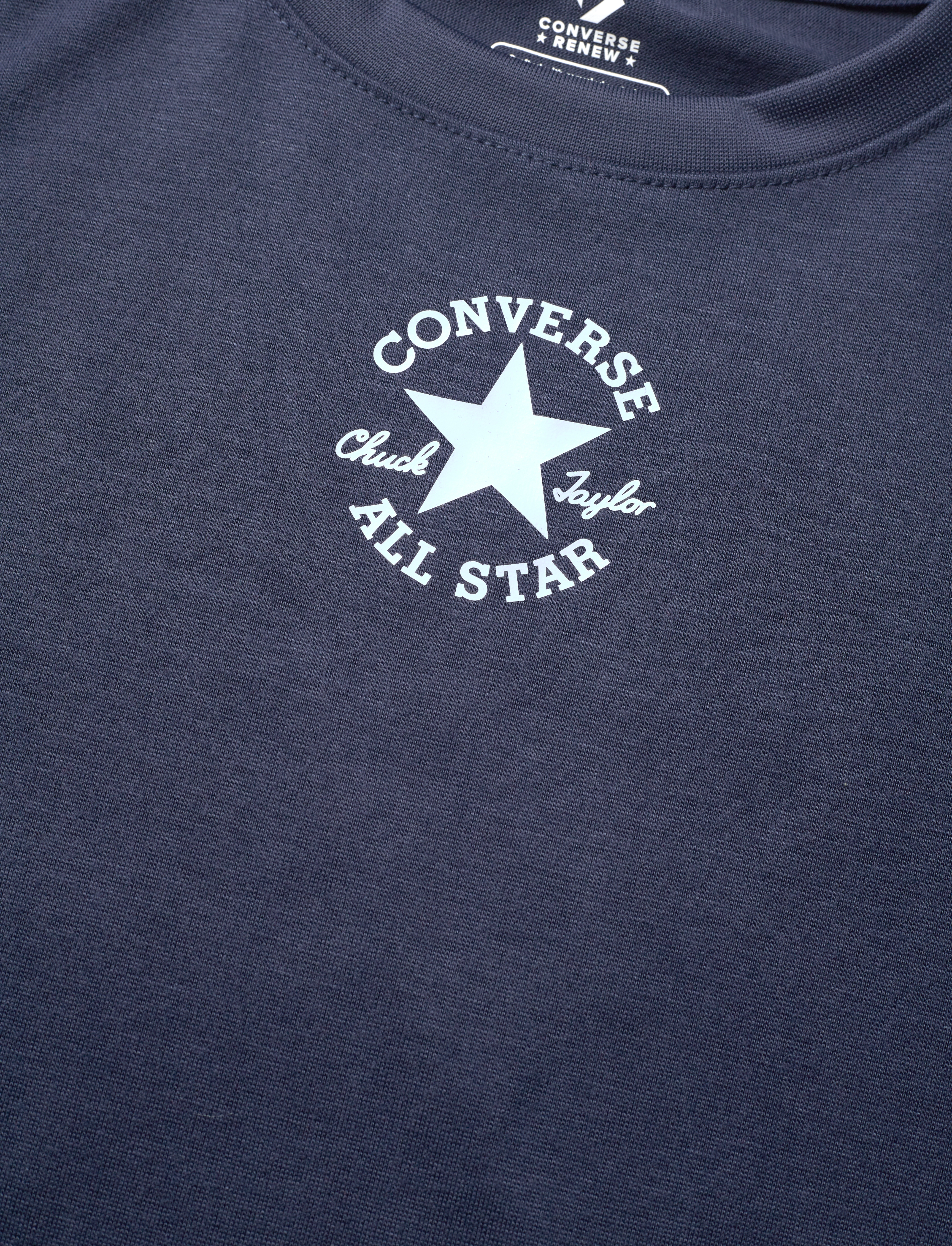 Converse - CNVN SUSTAINABLE CORE S/S TEE - kortärmade t-shirts - converse navy - 2