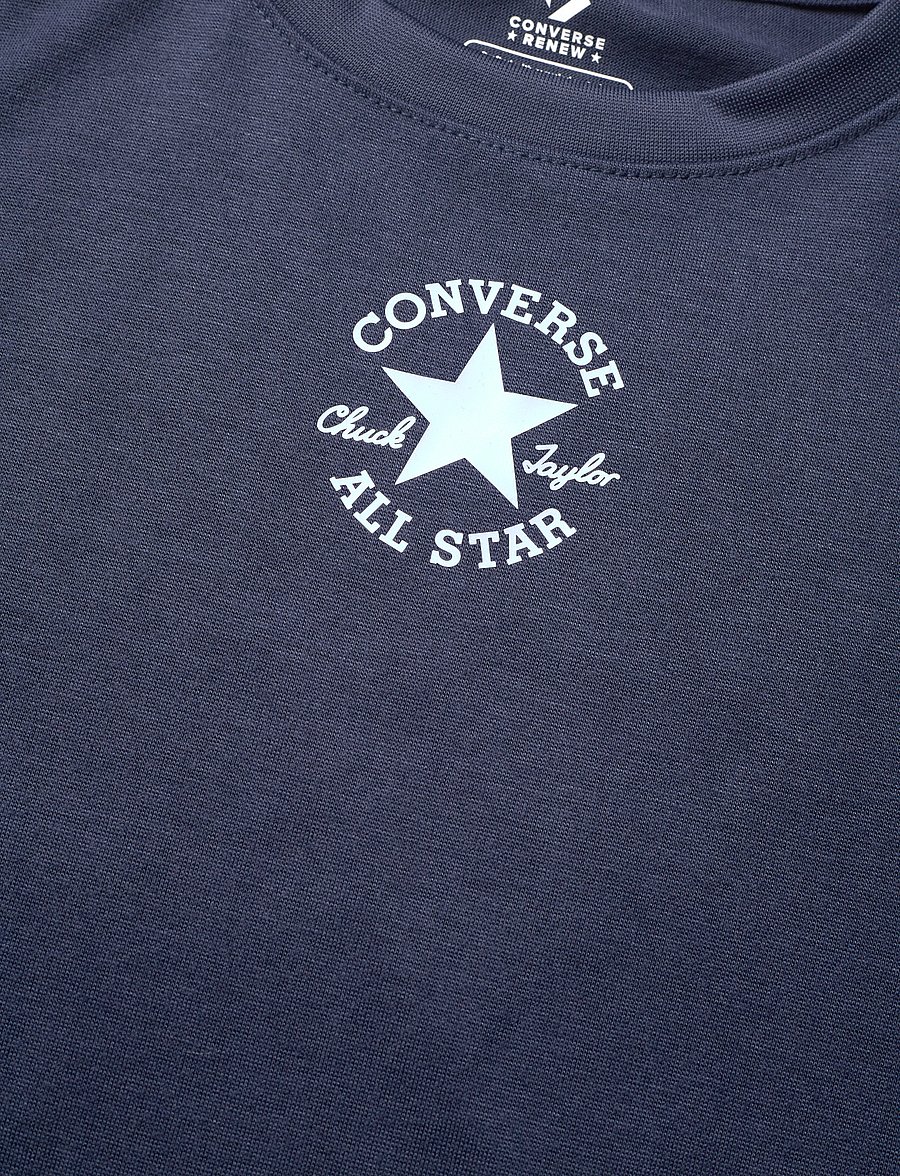 Converse - CNVN SUSTAINABLE CORE S/S TEE - lühikeste varrukatega t-särgid - converse navy - 2