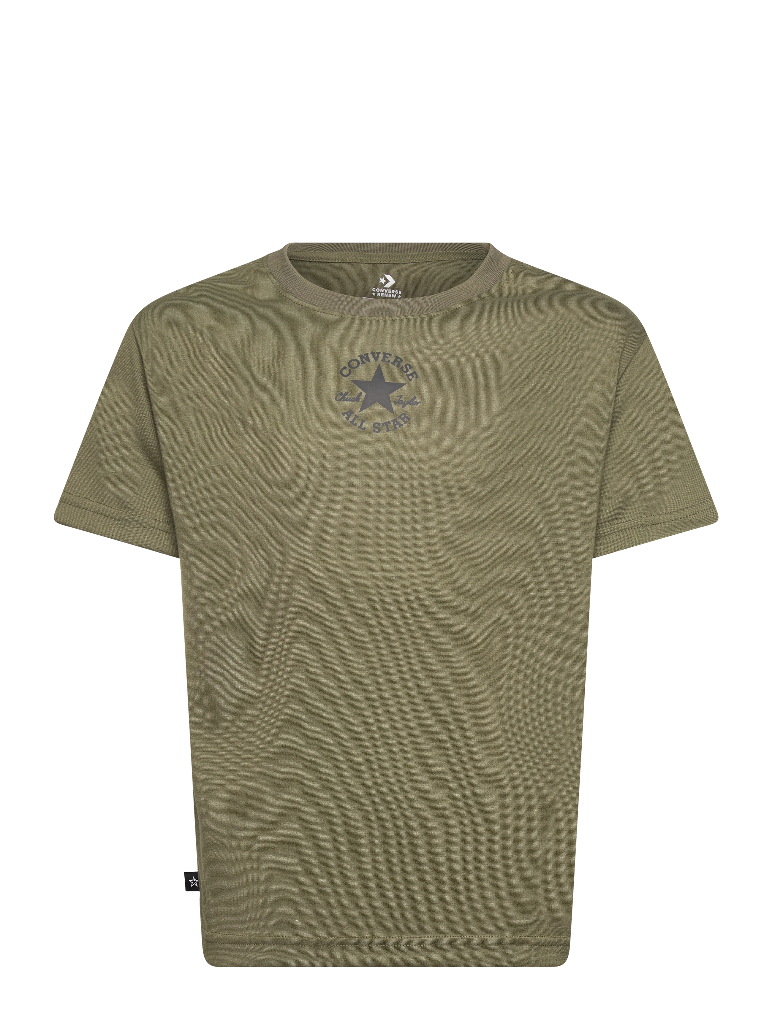 Converse Cnvn Sustainable Core S/S Tee, 128/140, Khaki green, T-Shirts > Kortærmede, Børn