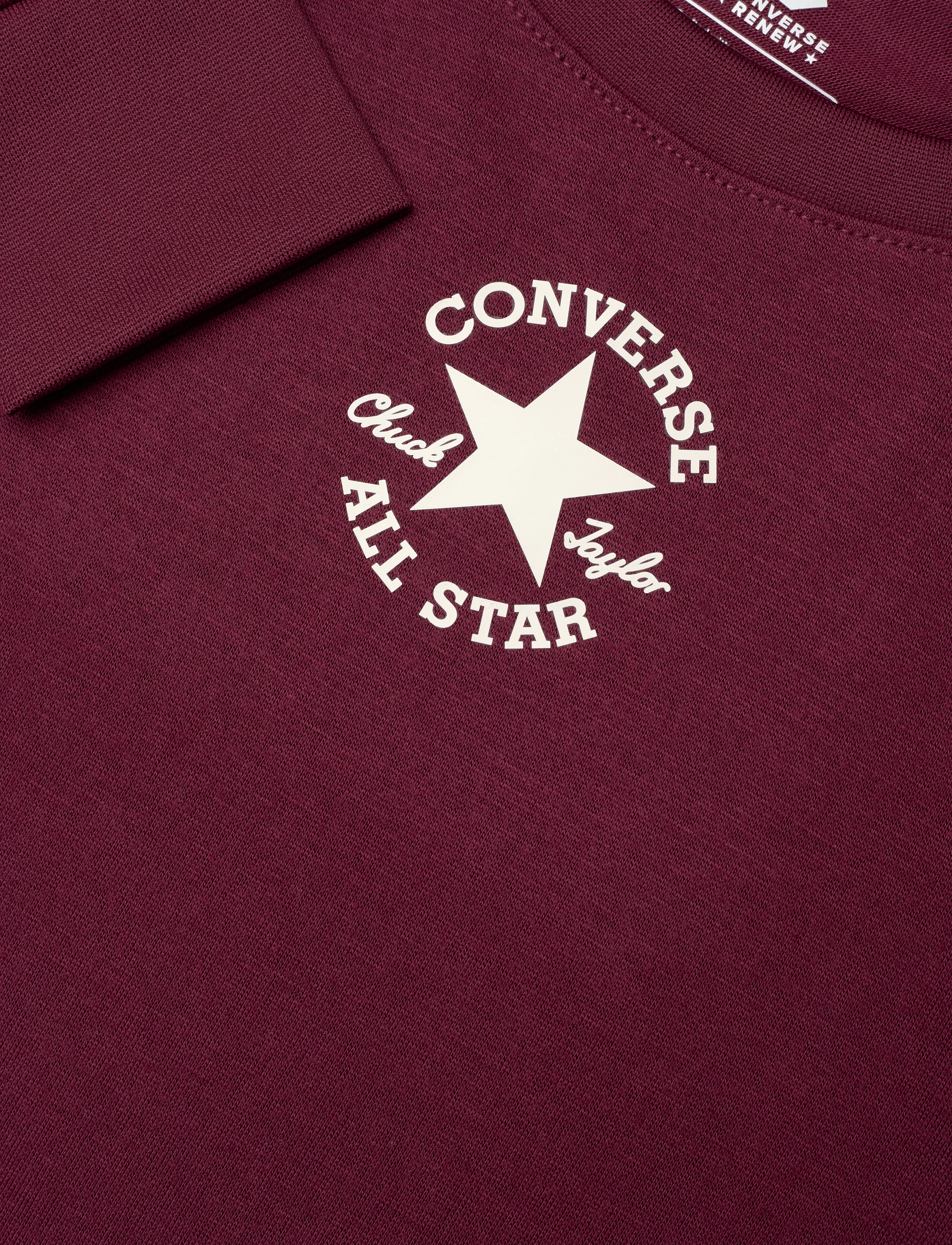 Converse - LK-L/S KNIT TOP - deep bordeaux - 2