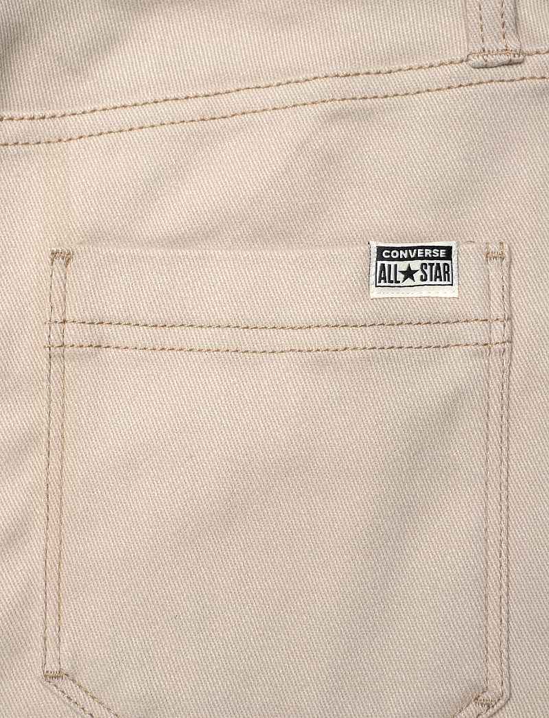 Converse - CNVB SLIM FIT 7/8 TWILL PANT / SLIM FIT 7/8 TWILL PANT - brīva griezuma džinsi - beach stone - 4