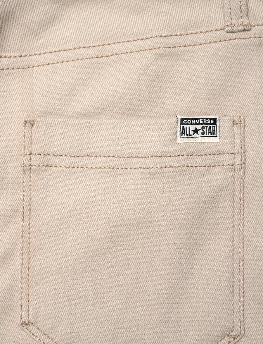 Converse - CNVB SLIM FIT 7/8 TWILL PANT / SLIM FIT 7/8 TWILL PANT - tapered jeans - beach stone - 4