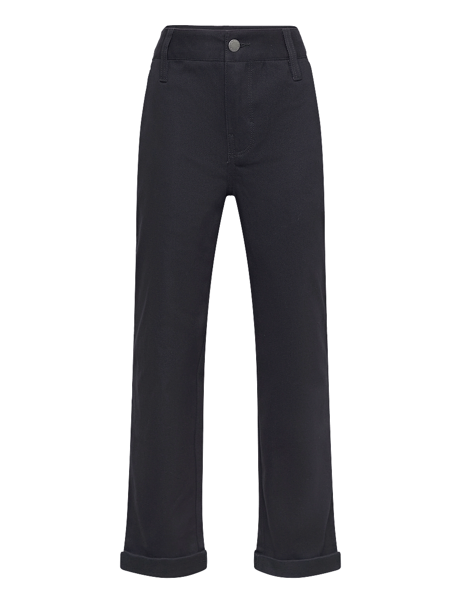 Converse - CNVB SLIM FIT 7/8 TWILL PANT / SLIM FIT 7/8 TWILL PANT - tapered jeans - black - 0