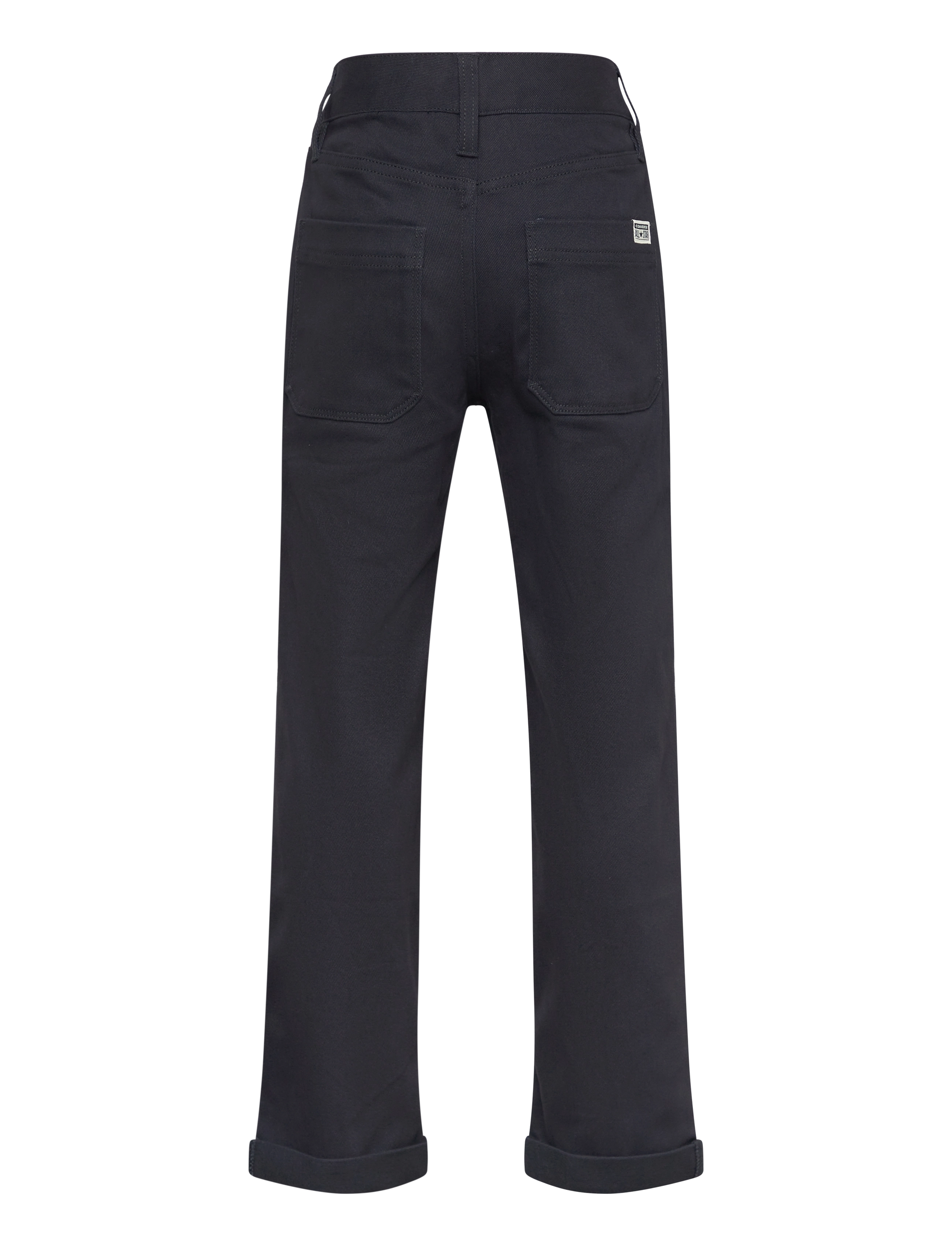 Converse - CNVB SLIM FIT 7/8 TWILL PANT / SLIM FIT 7/8 TWILL PANT - tapered jeans - black - 1
