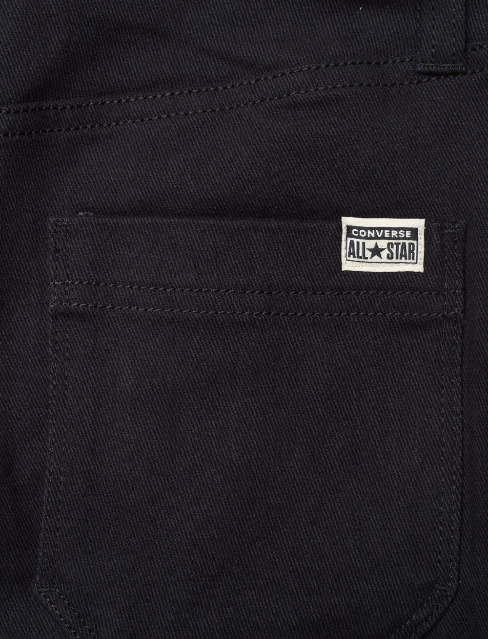 Converse - CNVB SLIM FIT 7/8 TWILL PANT / SLIM FIT 7/8 TWILL PANT - tapered jeans - black - 4