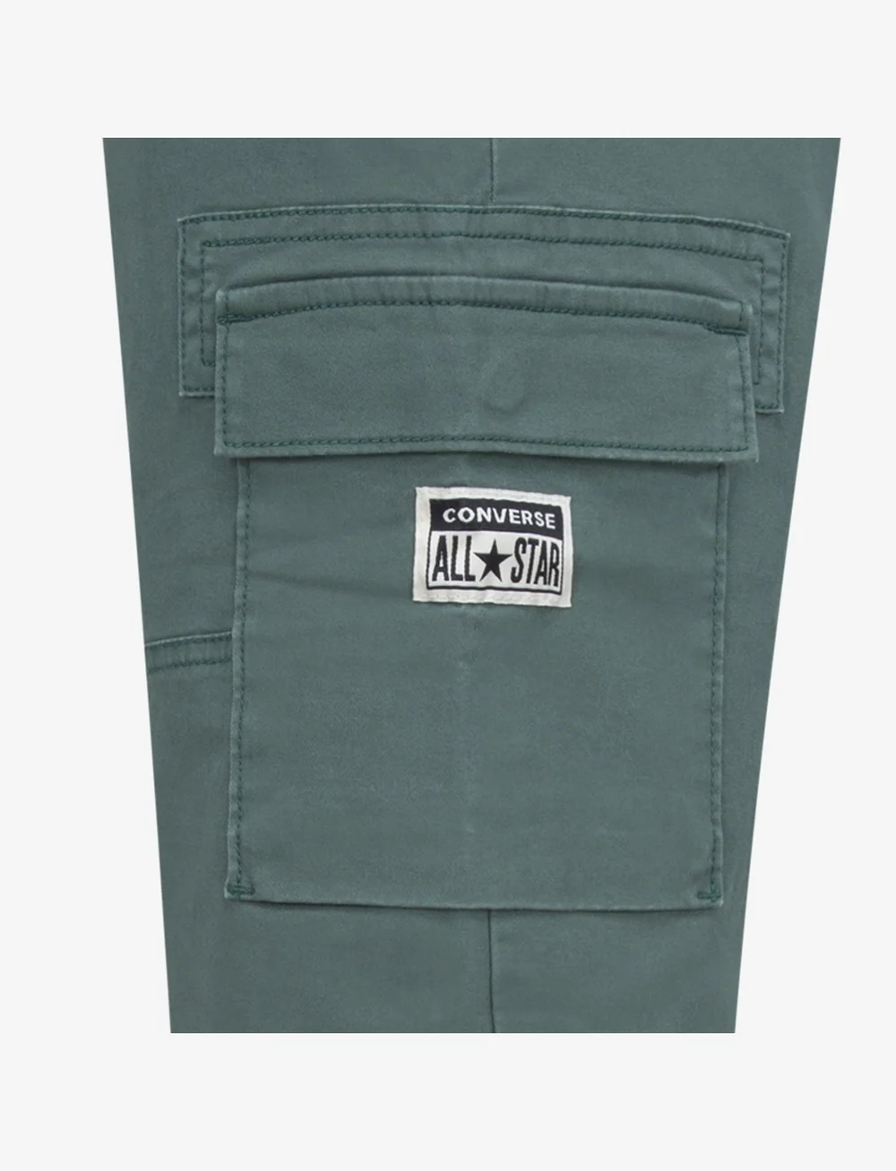 Converse - WP-WOVEN PANT - bojówki - admiral elm - 3