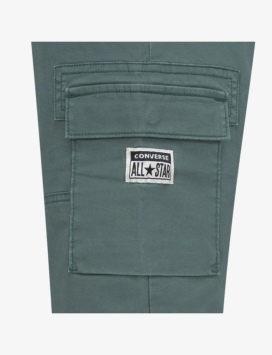 Converse - WP-WOVEN PANT - cargohosen - admiral elm - 3