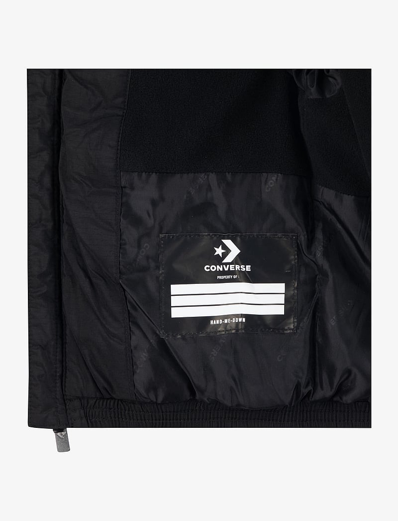 Converse - Converse Midweight Puffer - paksud joped - black - 3