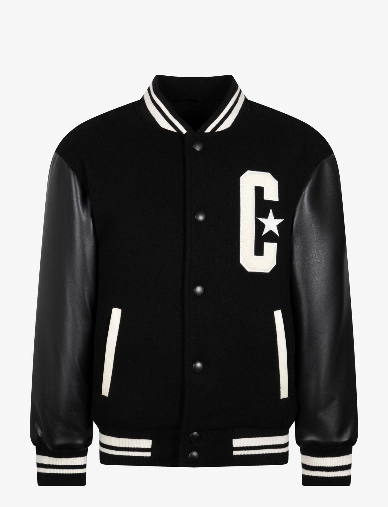Converse MW-MID-WEIGHT OUTERWEAR - Bomberjacken - BLACK / black