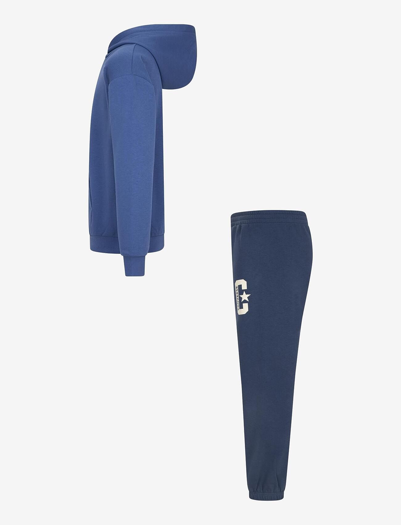 Converse - Converse C Star Fleece Pullover and Joggers Set - converse navy / armor blue - 2