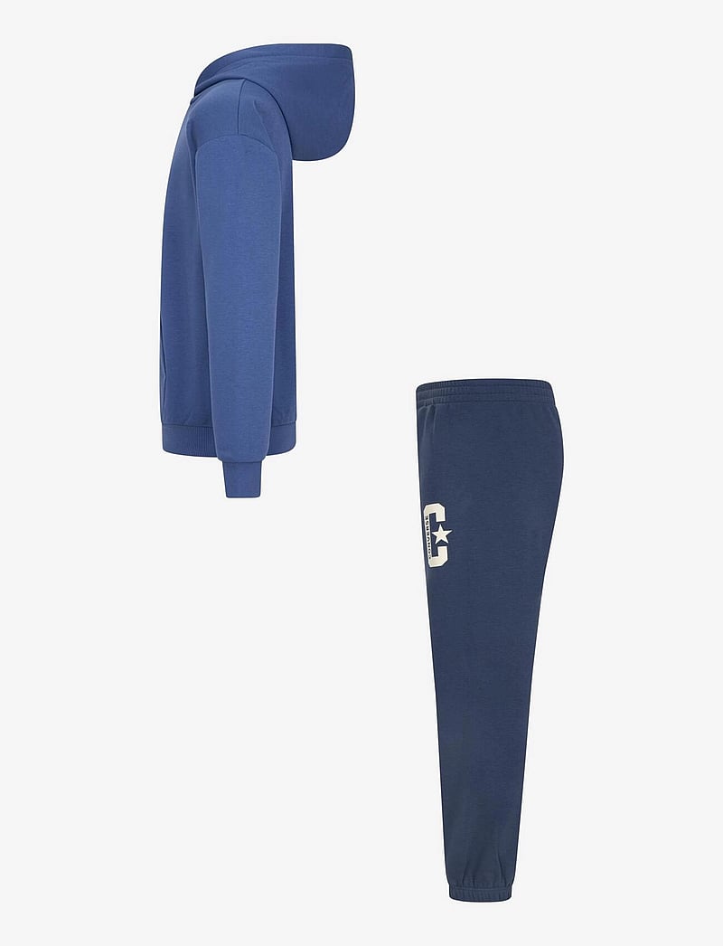 Converse - Converse C Star Fleece Pullover and Joggers Set - converse navy / armor blue - 2