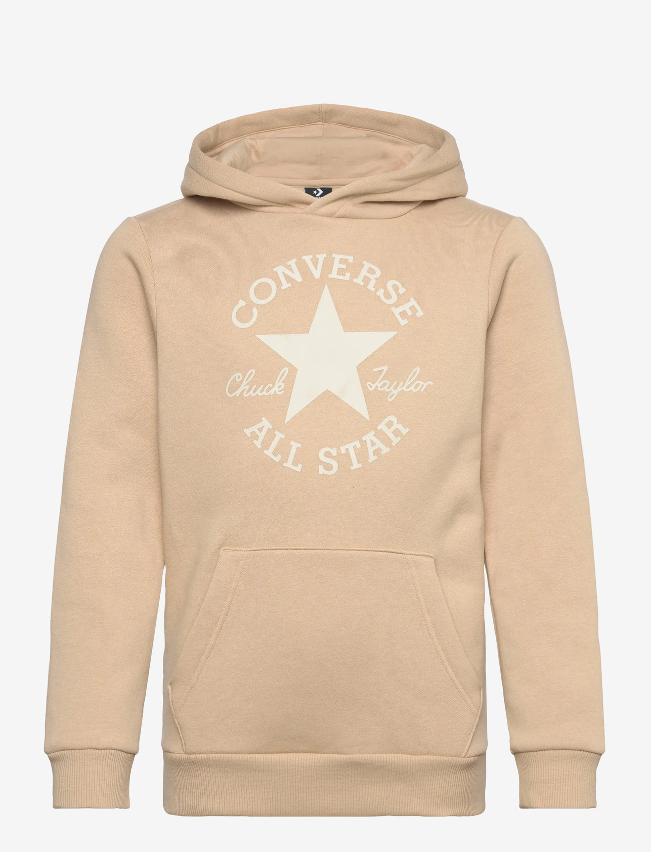 Converse - PO-PULL-OVER HOODY - kapuzenpullover - beige - 0