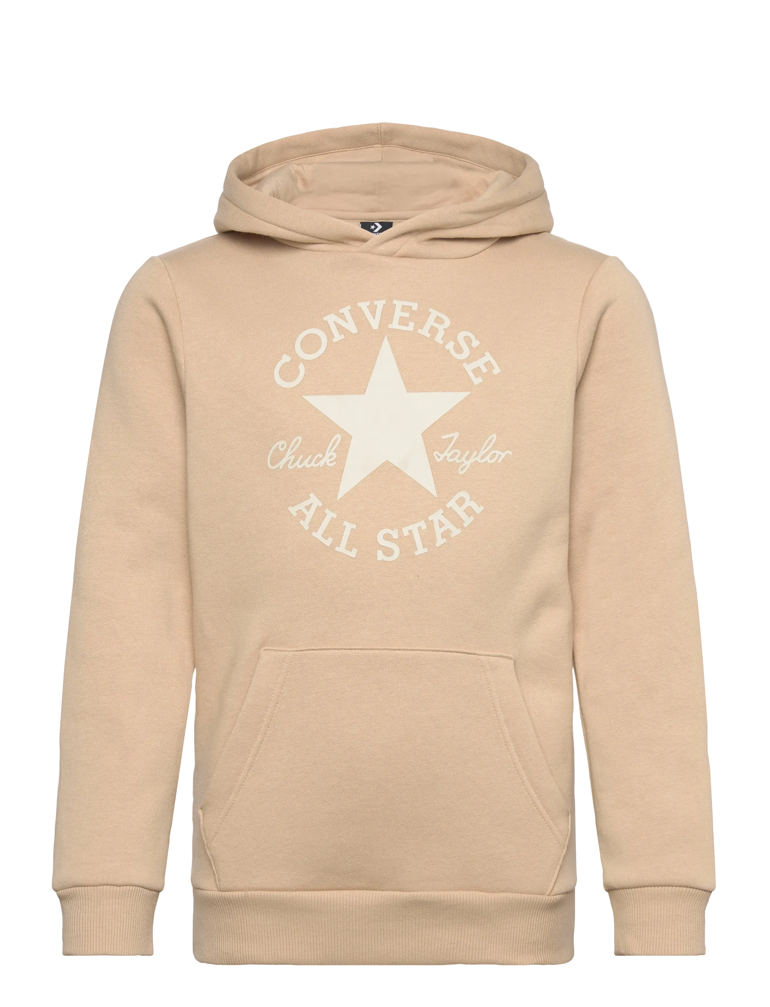 PO-PULL-OVER HOODY - BEIGE