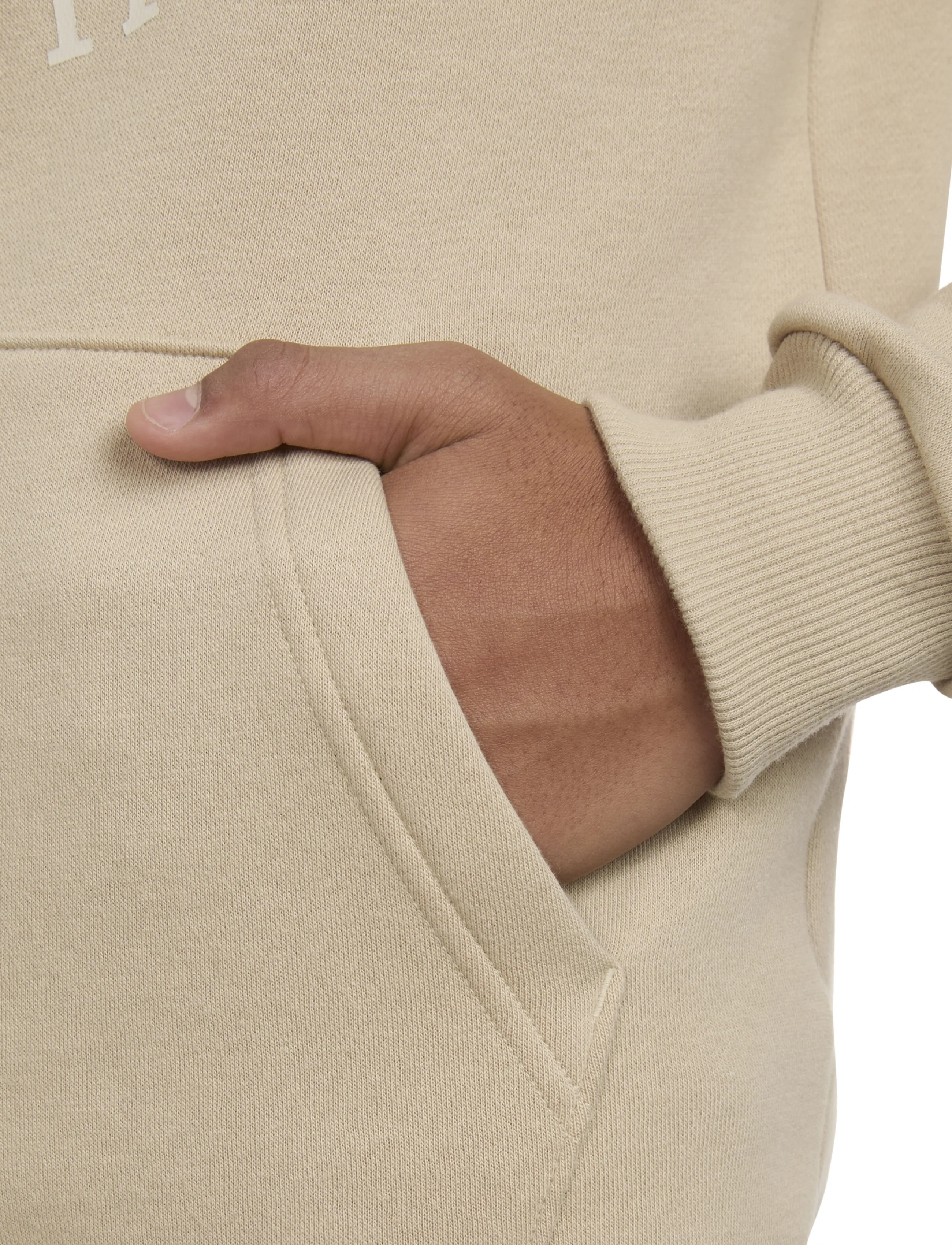 Converse - PO-PULL-OVER HOODY - hættetrøjer - beige - 4