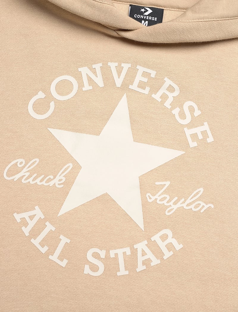 Converse - PO-PULL-OVER HOODY - hoodies - beige - 2