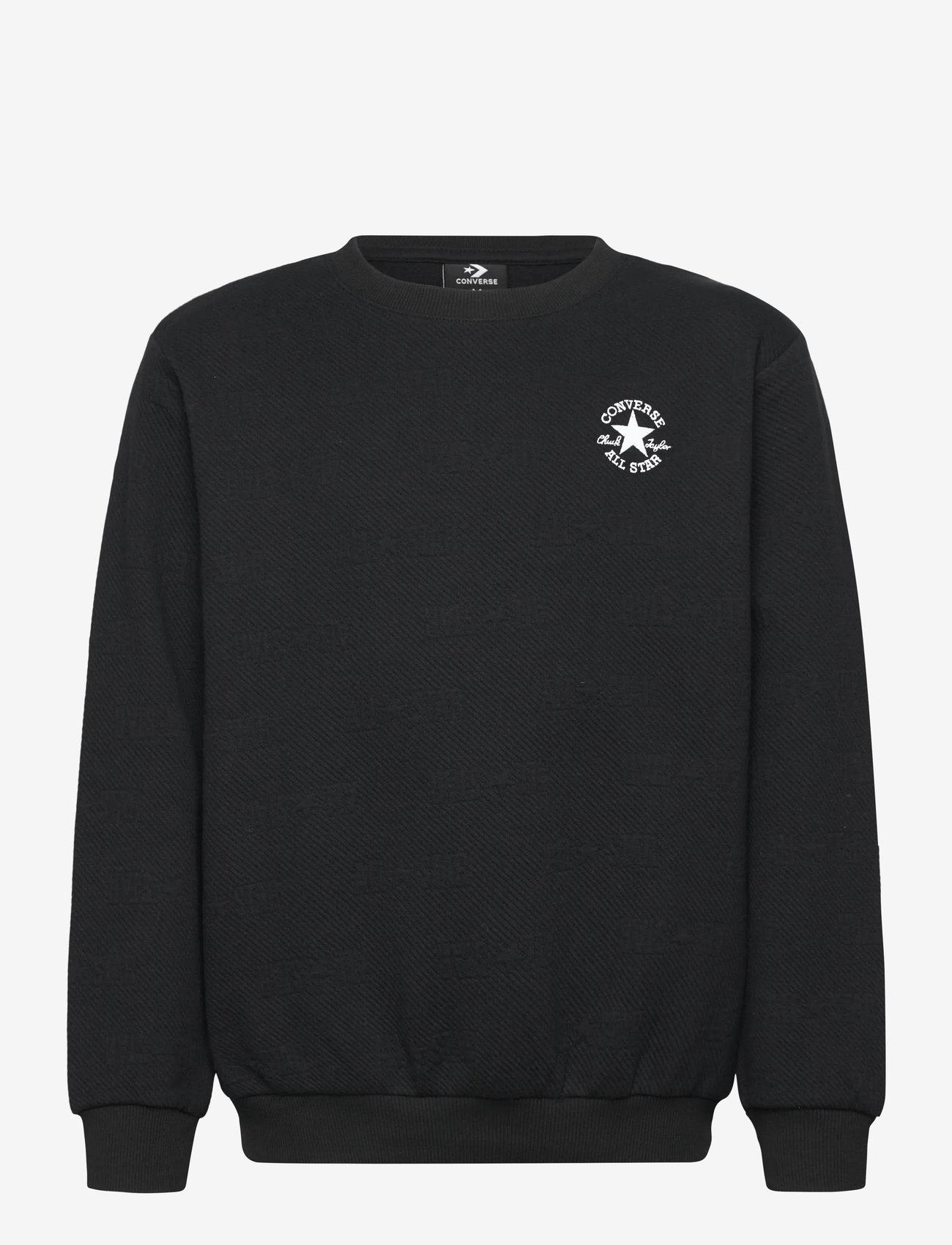 Converse - FW-CREW - sweatshirts - black - 0