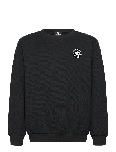 Converse FW-CREW - Sweatshirts - BLACK / black