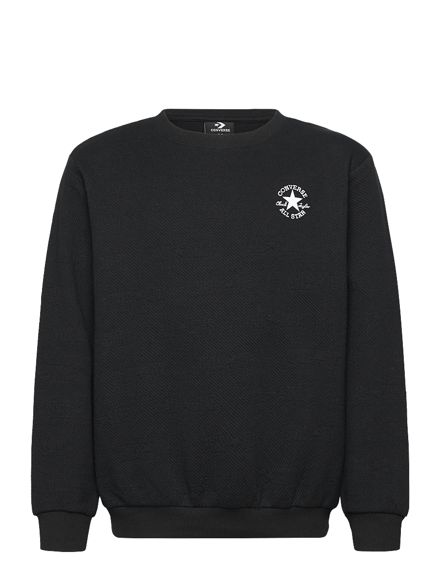 Converse - FW-CREW - sweatshirts - black - 0