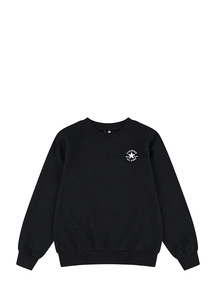 Converse - FW-CREW - sweatshirts - black - 0