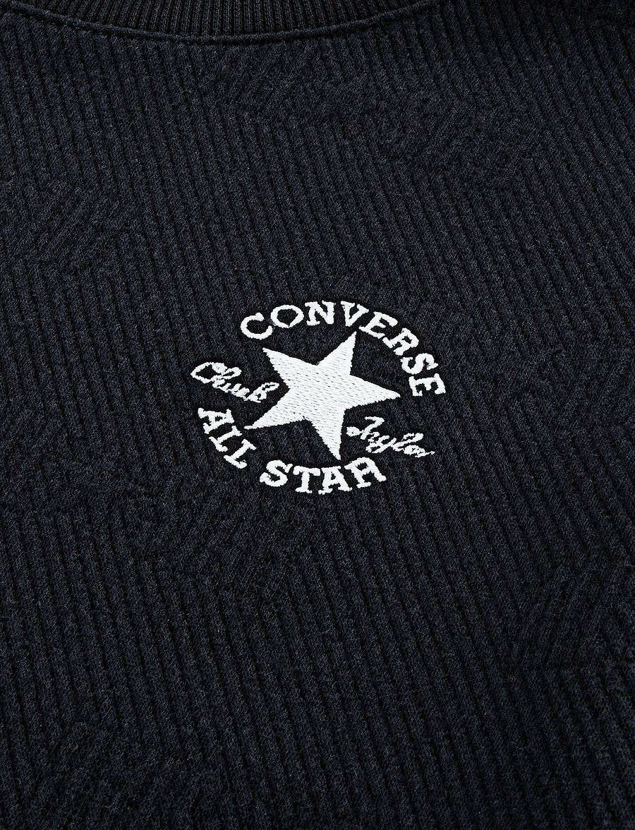 Converse - FW-CREW - sweatshirts - black - 2