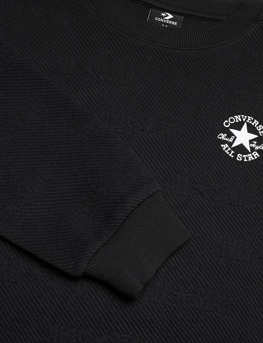 Converse - FW-CREW - sweatshirts - black - 2