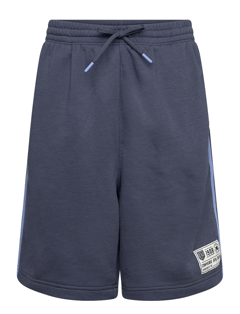 Converse - CNVB RETRO SIDE STRIPE SHORT - mjukisshorts - converse navy - 0