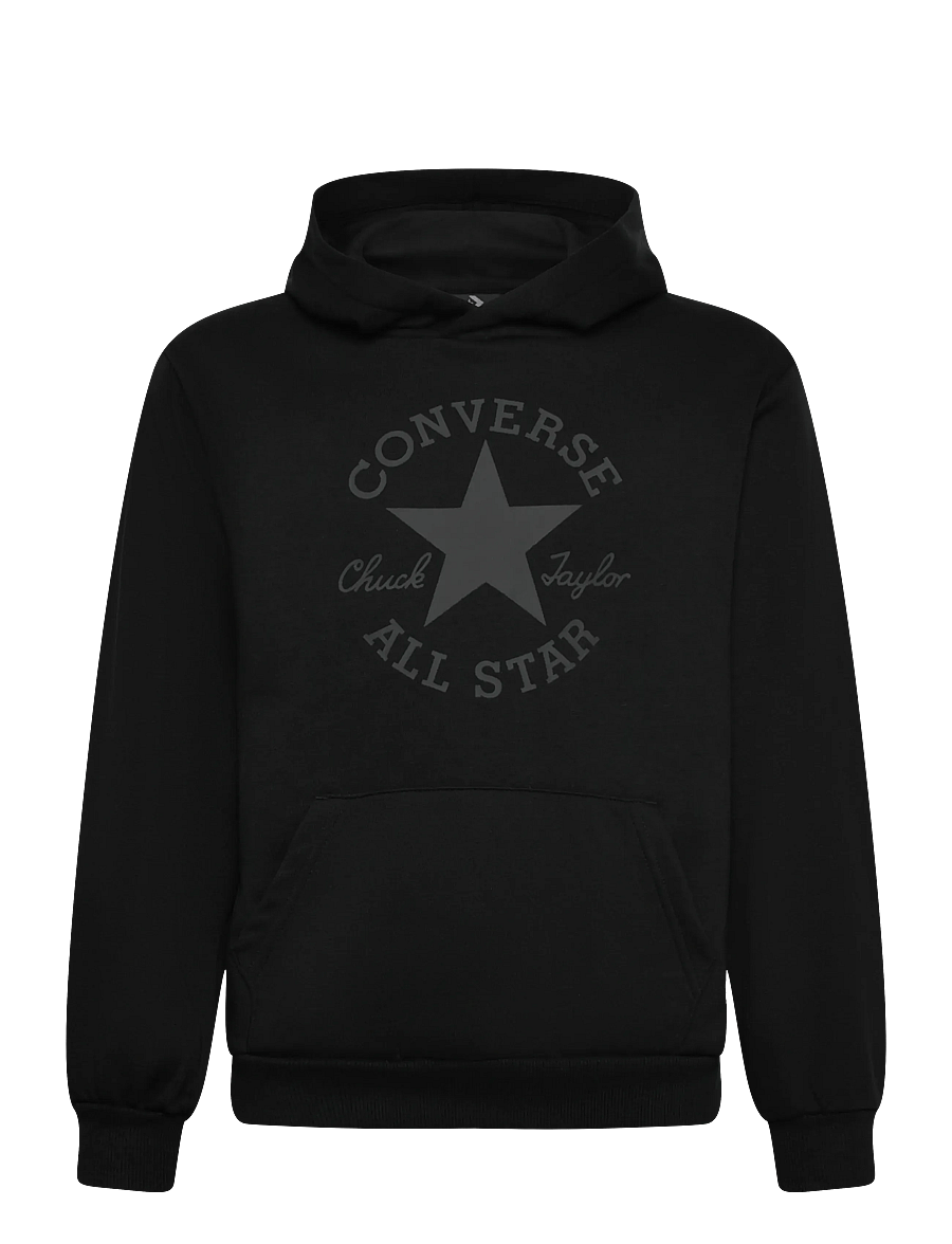 Converse - PULL-OVER HOODY - kapuzenpullover - black/dark matter - 1