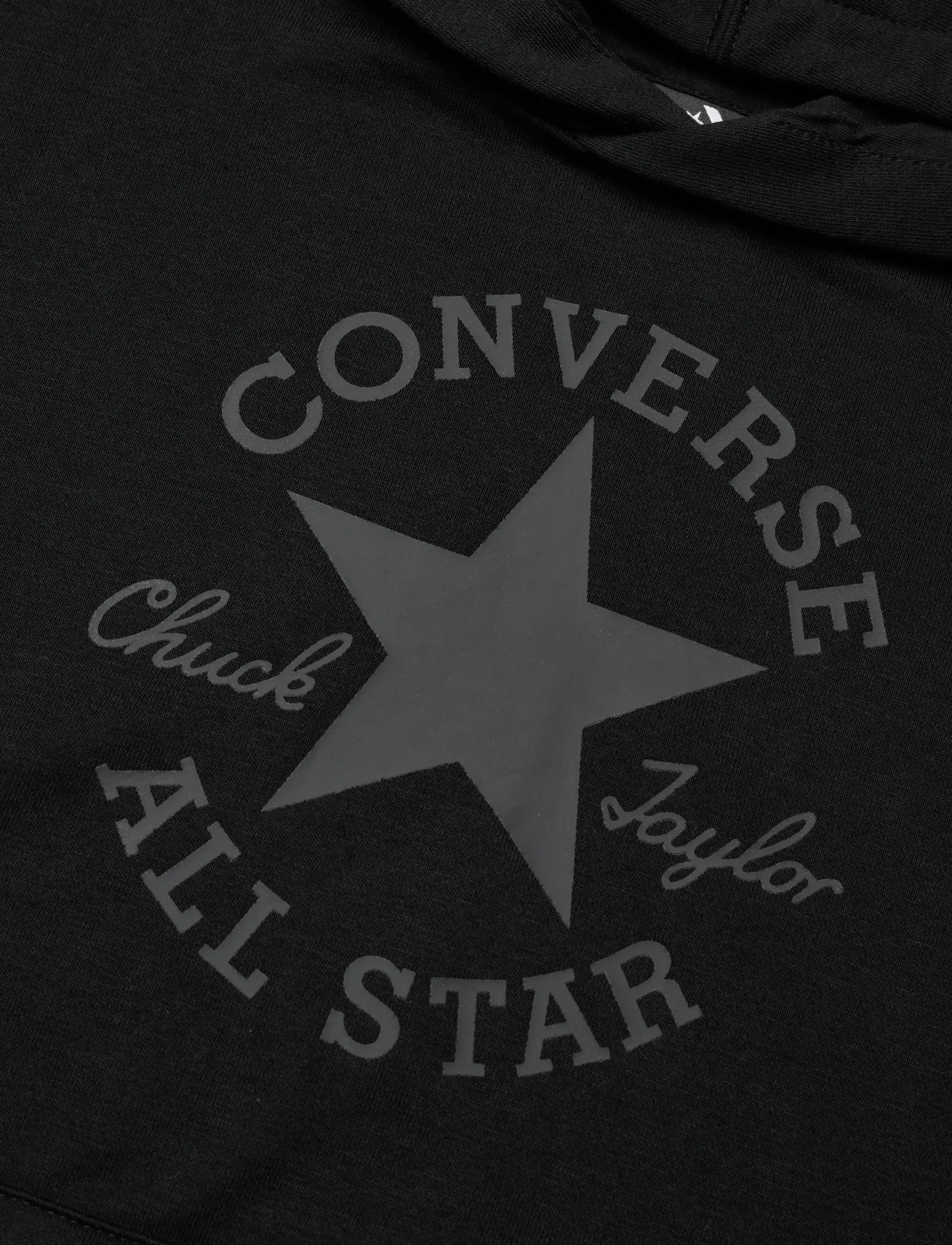 Converse - PULL-OVER HOODY - hættetrøjer - black/dark matter - 5