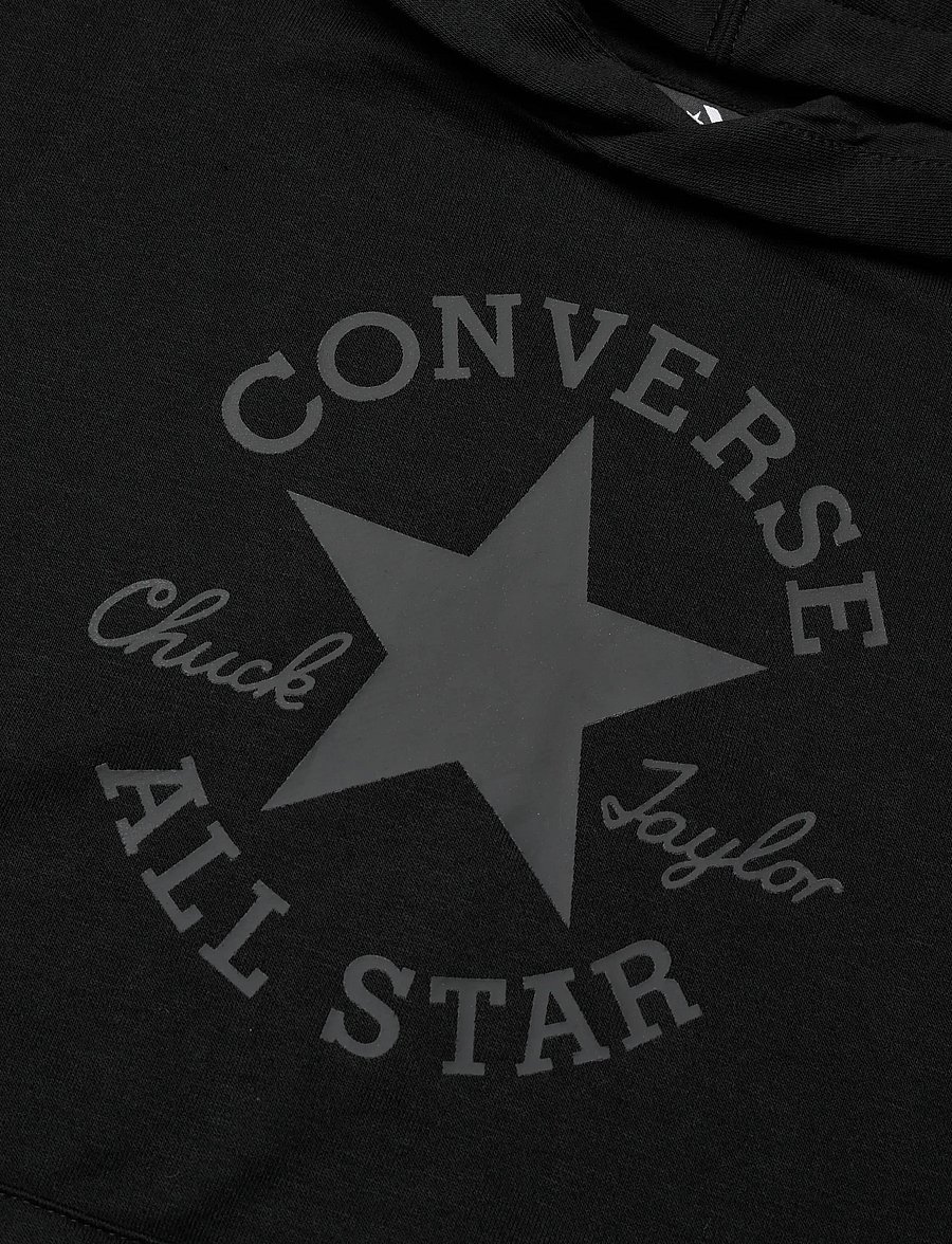 Converse - PULL-OVER HOODY - kapuzenpullover - black/dark matter - 5