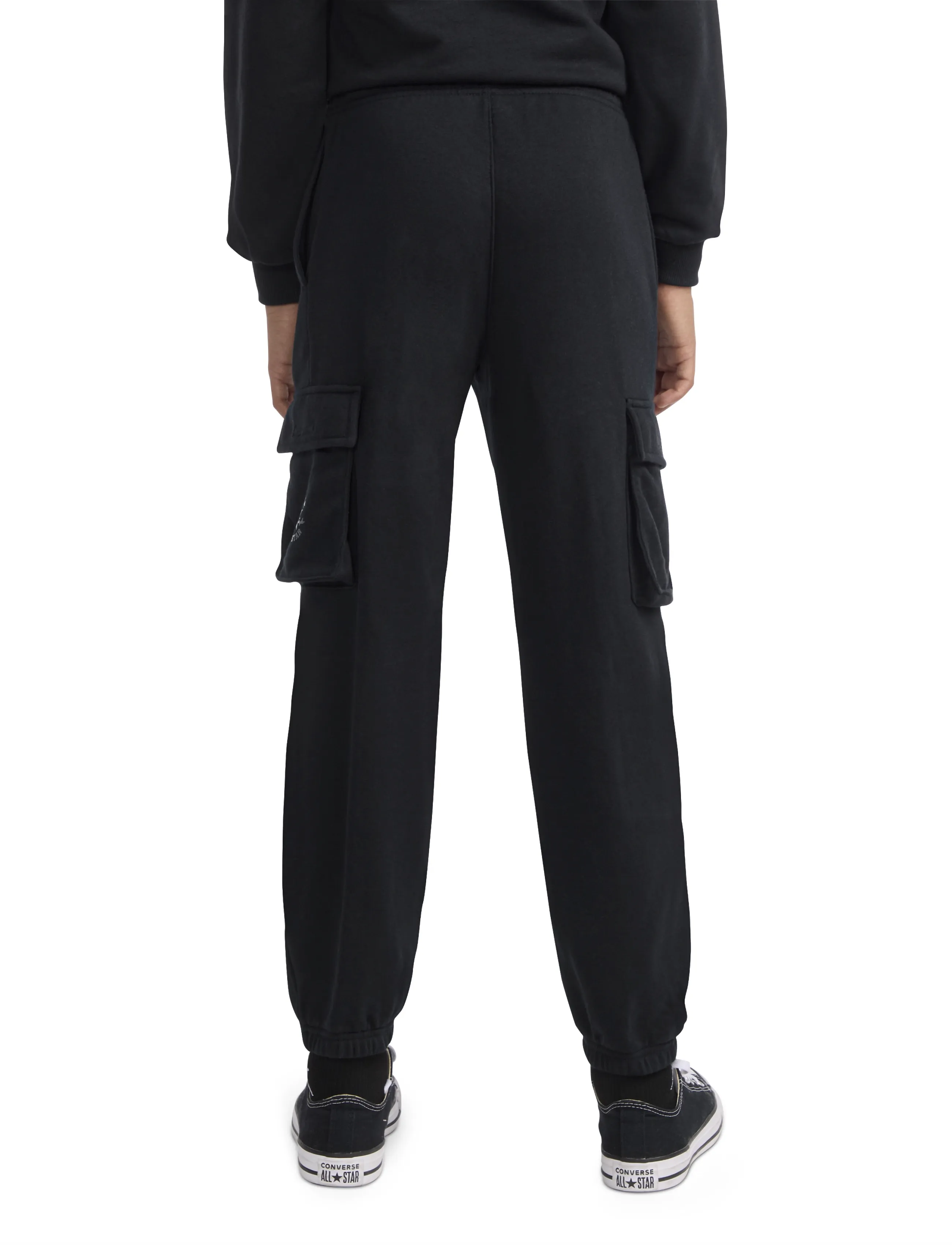Converse - FRENCH TERRY PANT - jogginghosen - black - 4