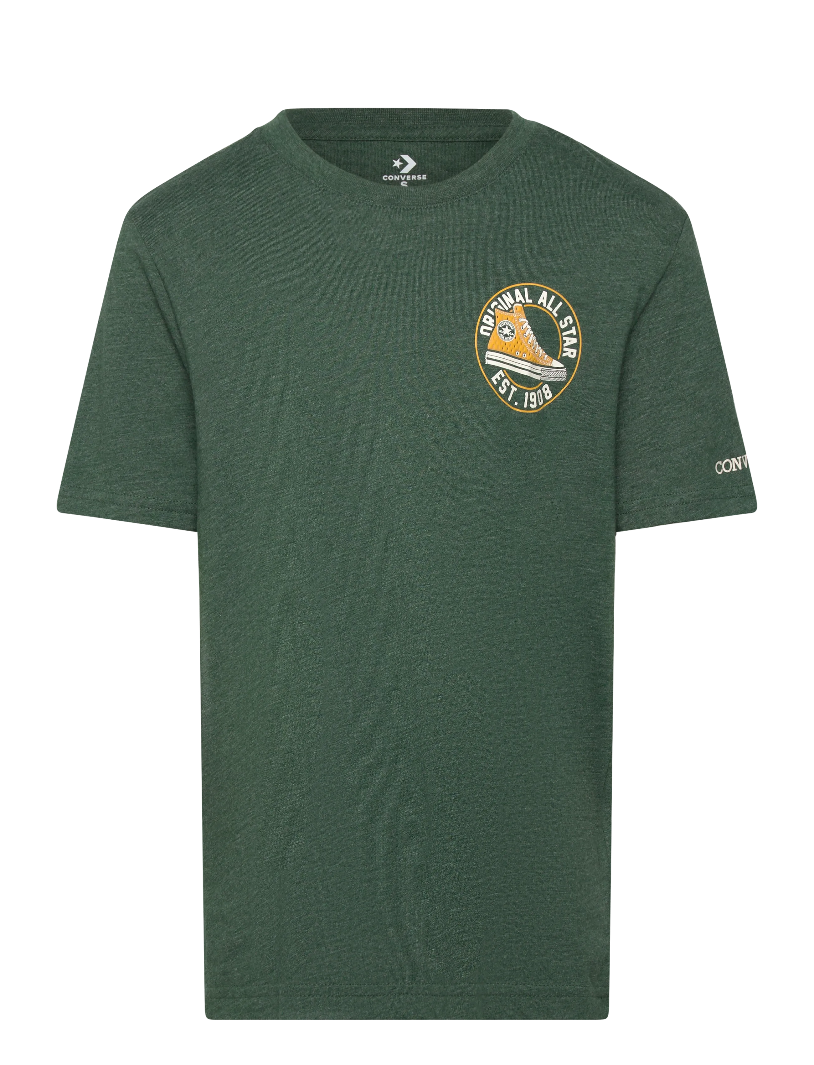 Converse TE-S/S TEE - 4 for 3 - BRANCH OUT HEATHER / green