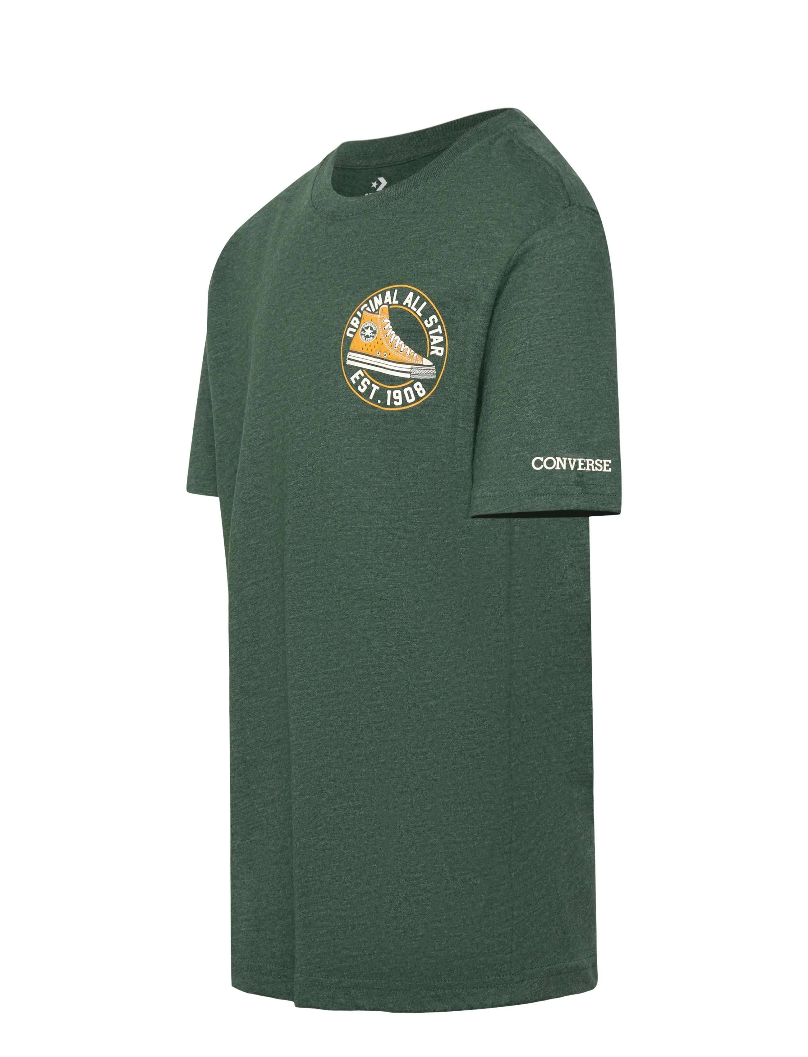 Converse - TE-S/S TEE - sports tops - branch out heather - 2