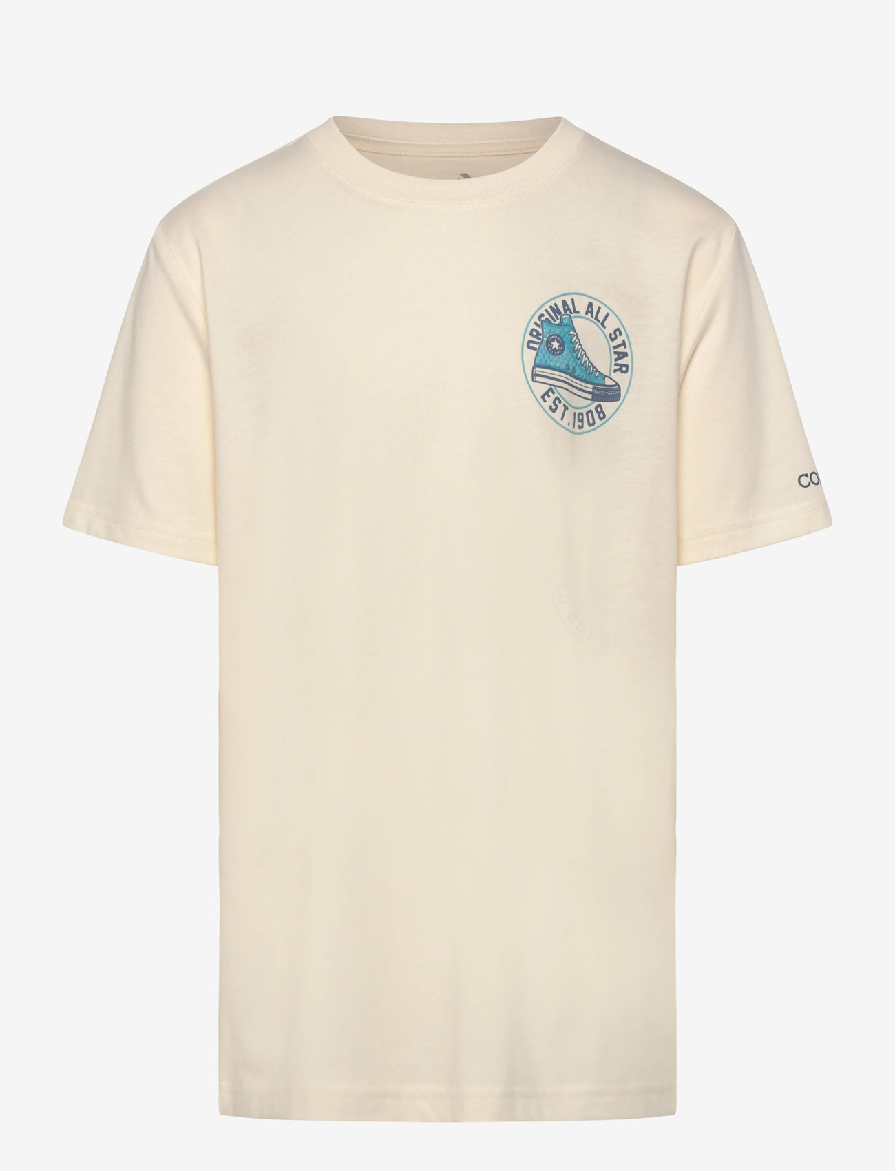 Converse - TE-S/S TEE - sporttoppar - egret - 0