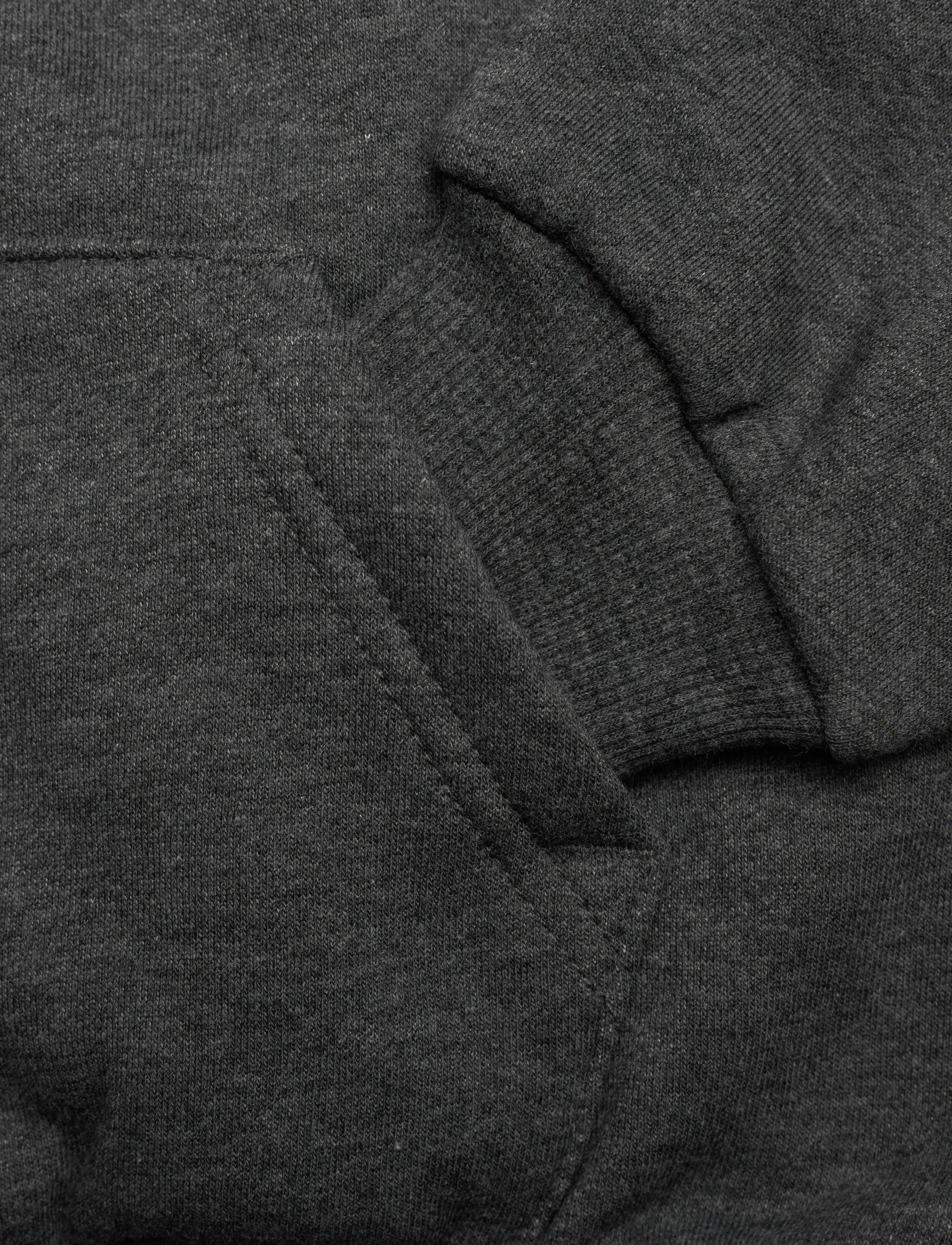 Converse - PO-PULL-OVER HOODY - hættetrøjer - dark matter heather - 3