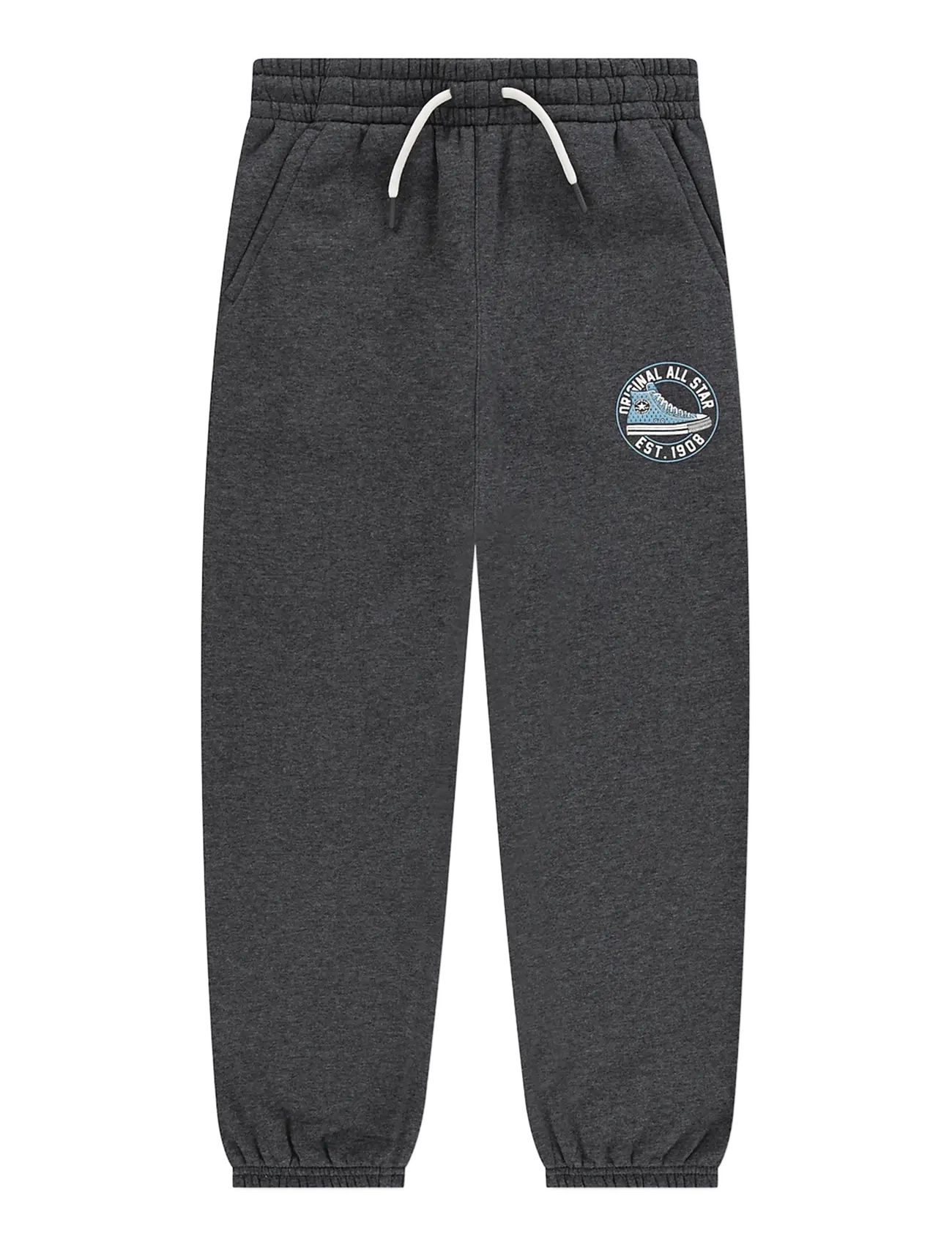 Converse F7-Fleece Pant, 147/163, Grey, Underdele > Joggingbukser, Børn