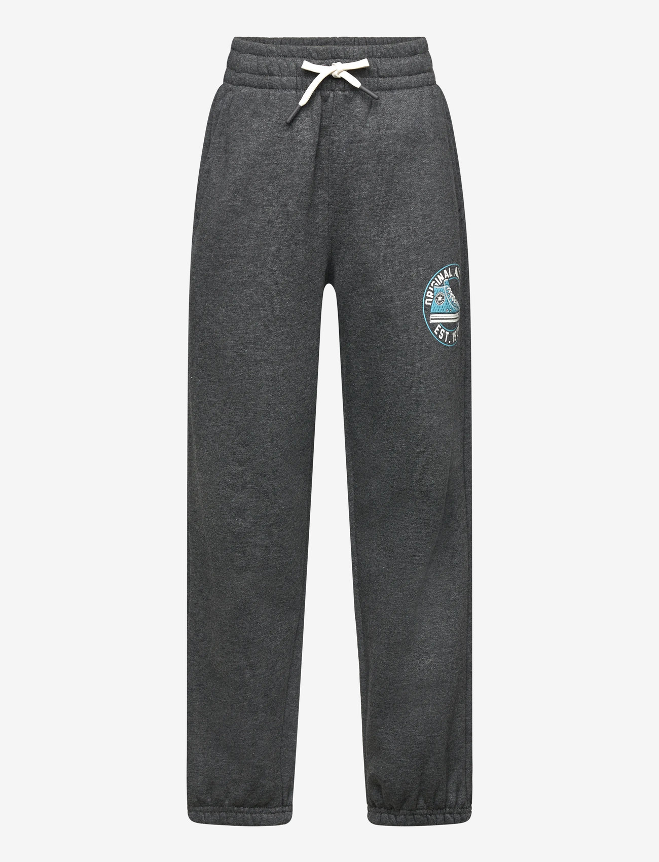 Converse - F7-FLEECE PANT - sweatpants - dark matter heather - 0