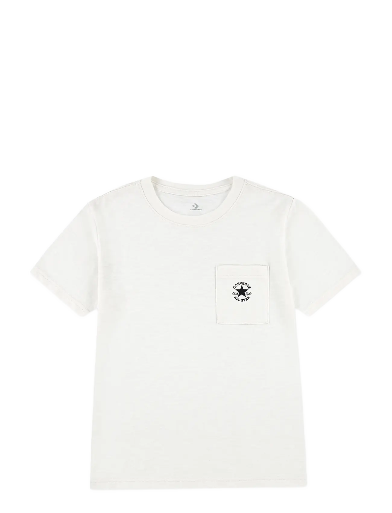 Converse KT-S/S KNIT TOP - Kurzärmelige - EGRET / cream