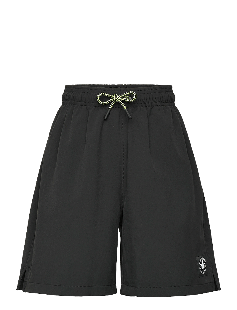 Converse - CNVB WOVEN SKATER SHORT - sport-shorts - black - 0