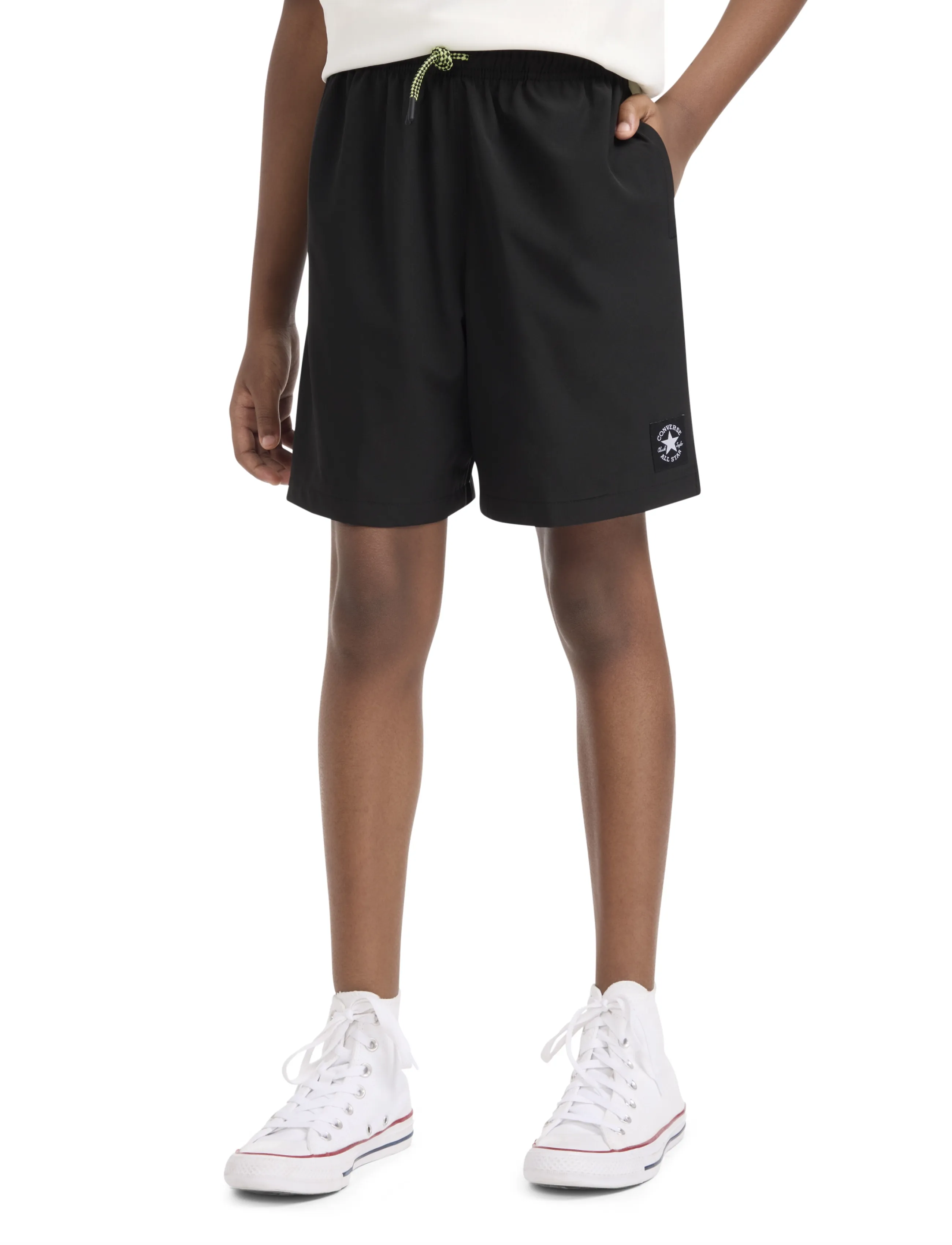 Converse CNVB WOVEN SKATER SHORT - Sport shorts - BLACK / black