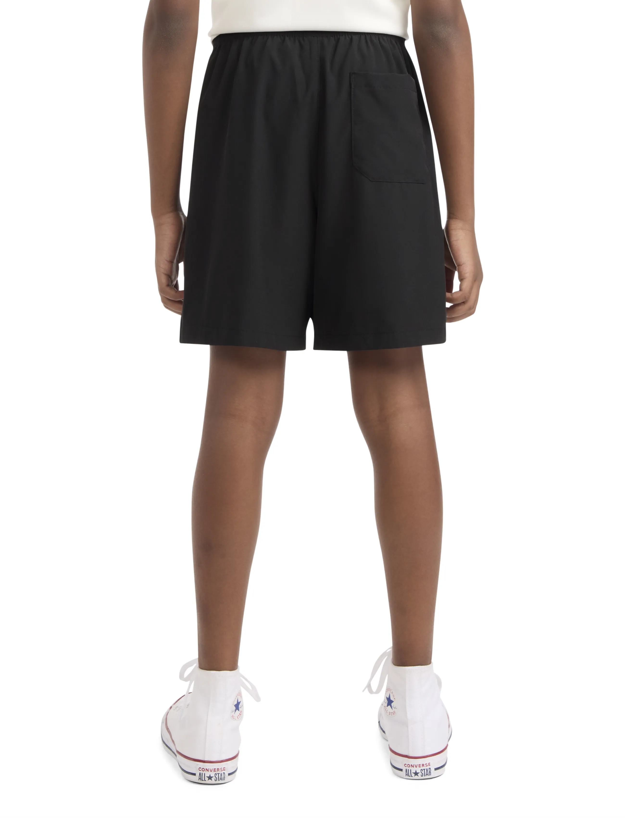 Converse - CNVB WOVEN SKATER SHORT - sport shorts - black - 4