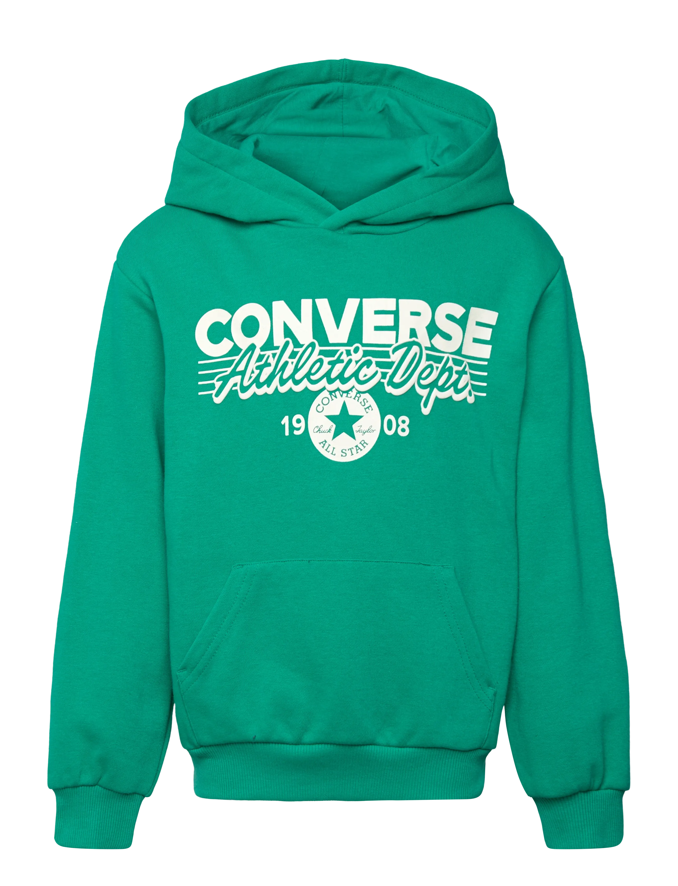 Converse PULL-OVER HOODY - Kläder - LIZARD BREATH / green