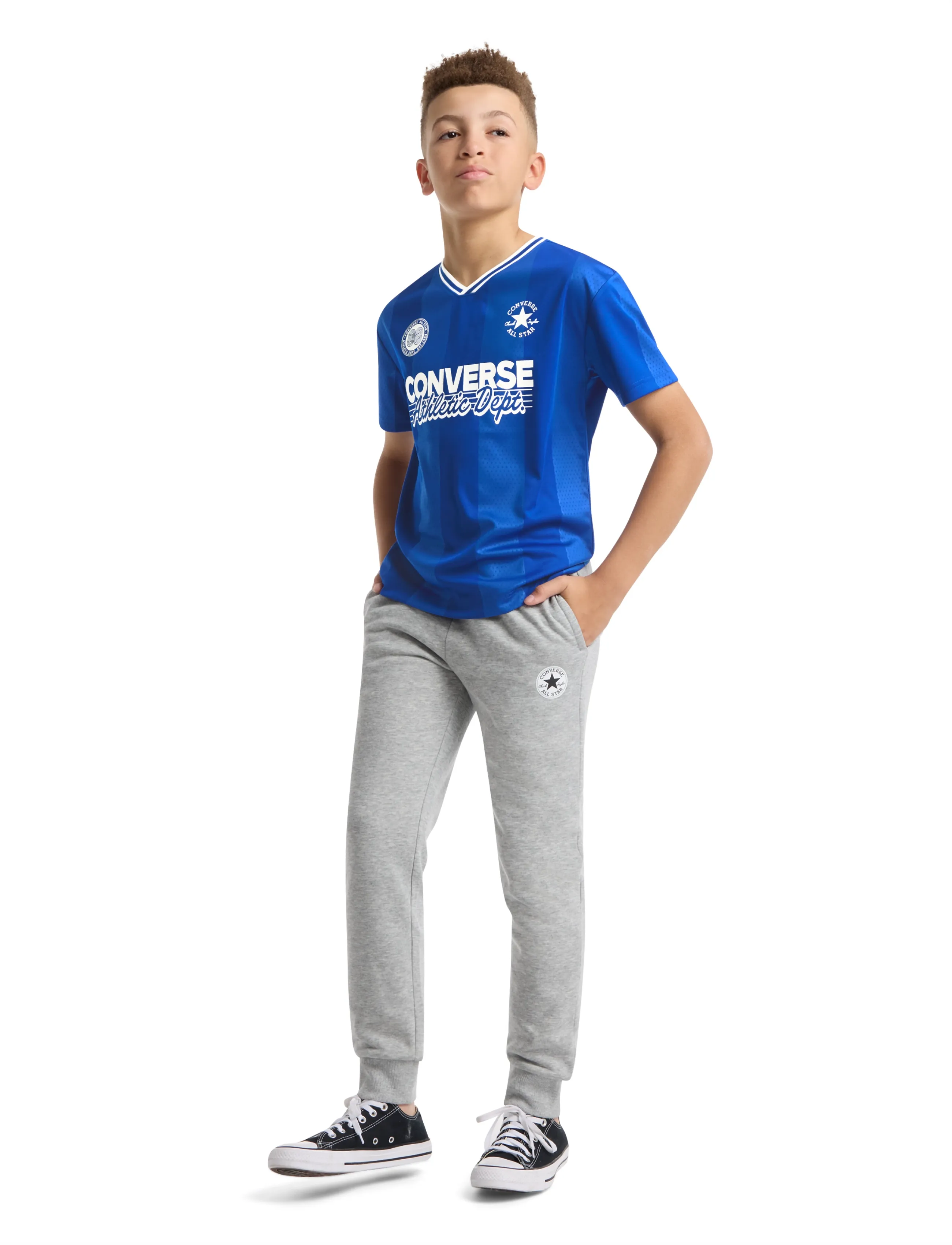 Converse - CNVB BLEACHER SOCIETY NOVELTY - sportstoppe - blue - 4