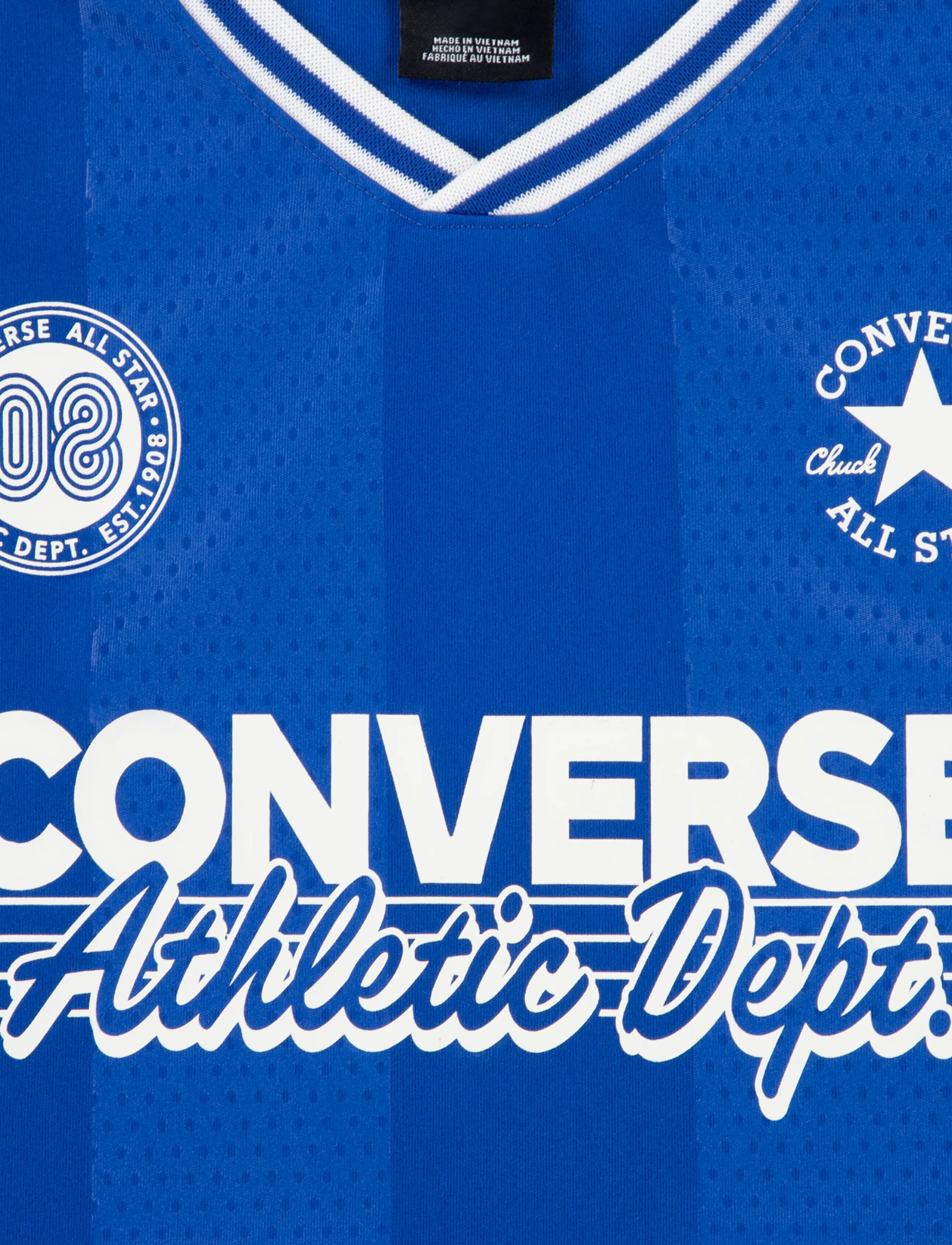 Converse - CNVB BLEACHER SOCIETY NOVELTY - sports tops - blue - 2