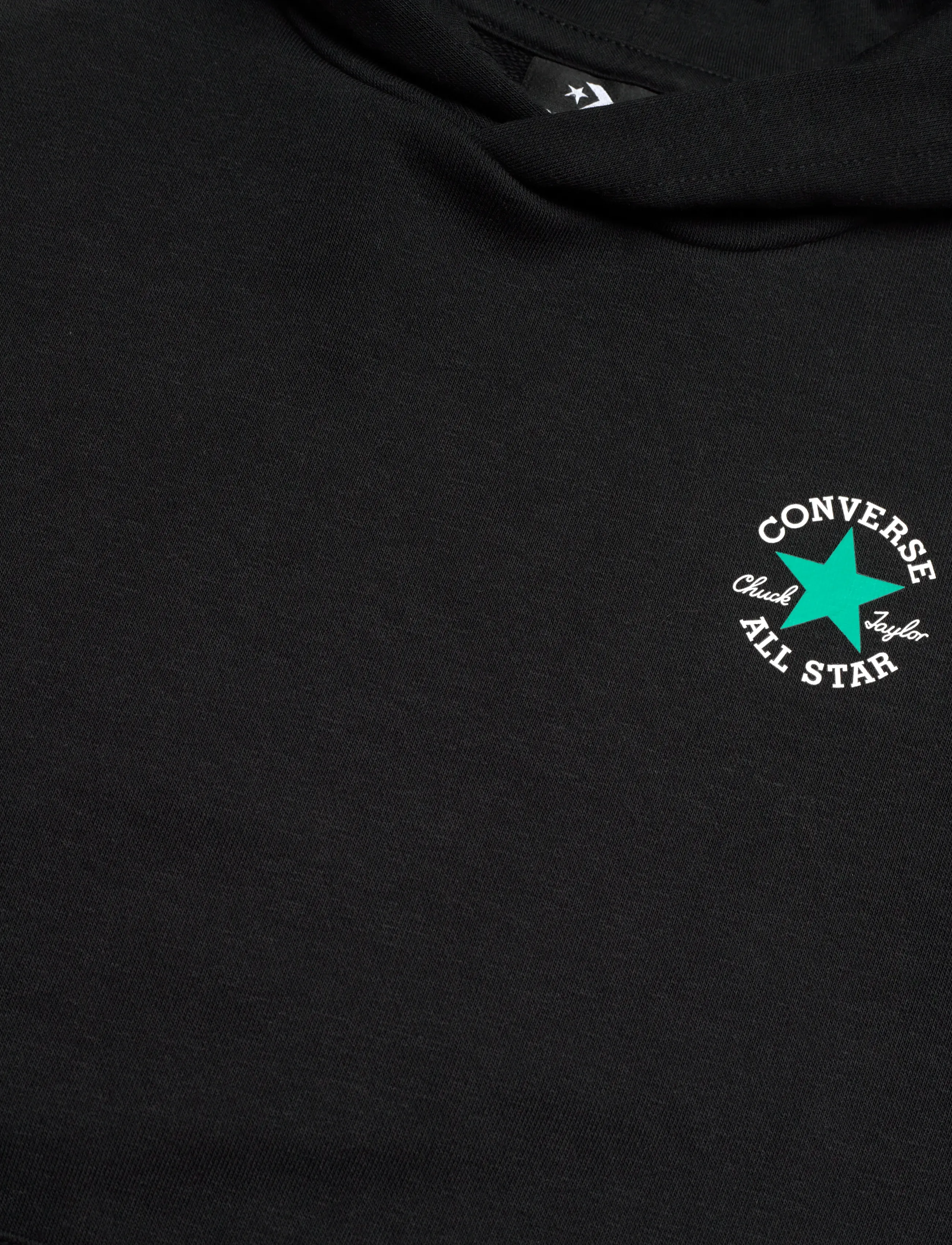Converse - PULL-OVER HOODY - kapuutsiga dressipluusid - black - 2