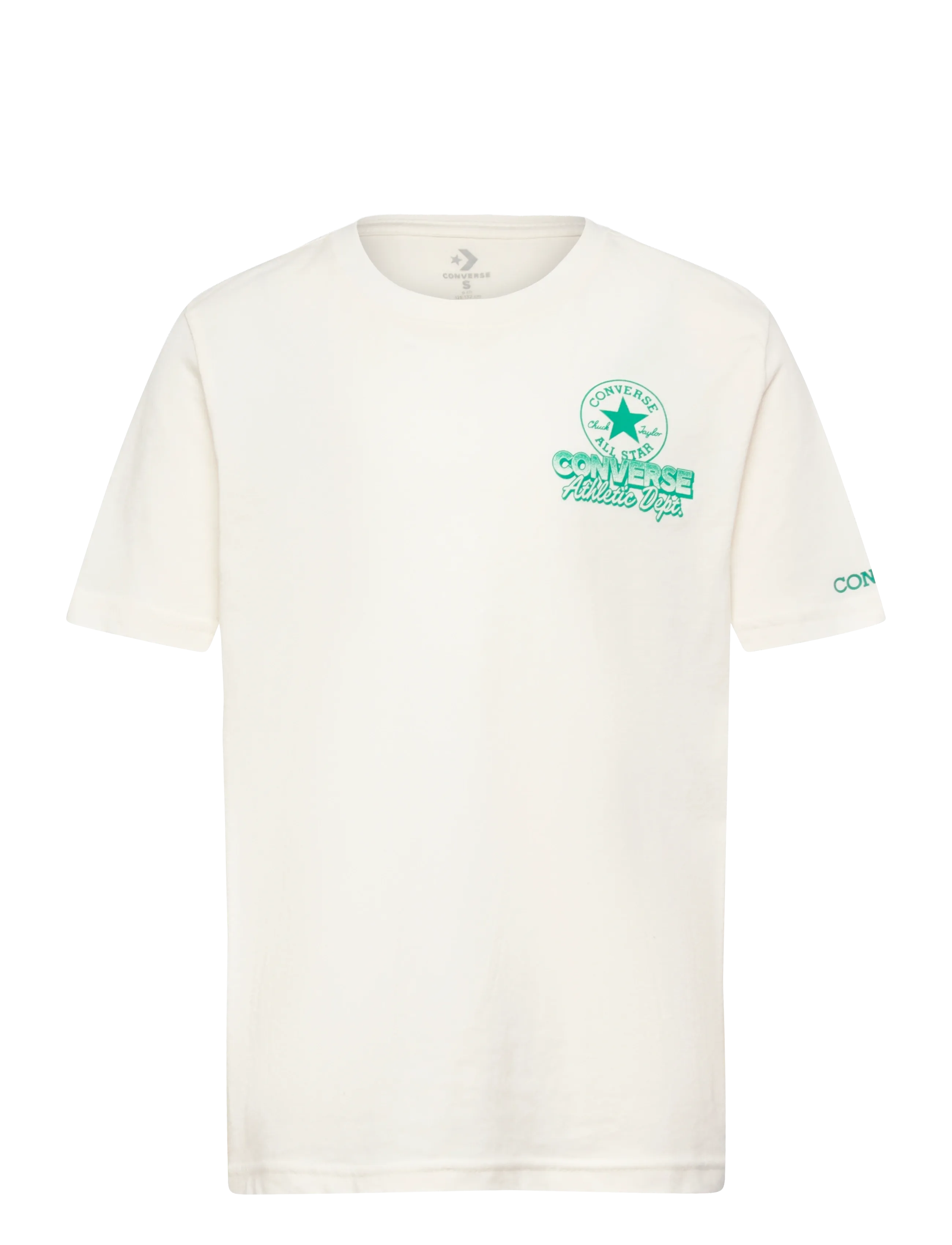 Converse S/S TEE - Kortærmede T-shirts - EGRET / white