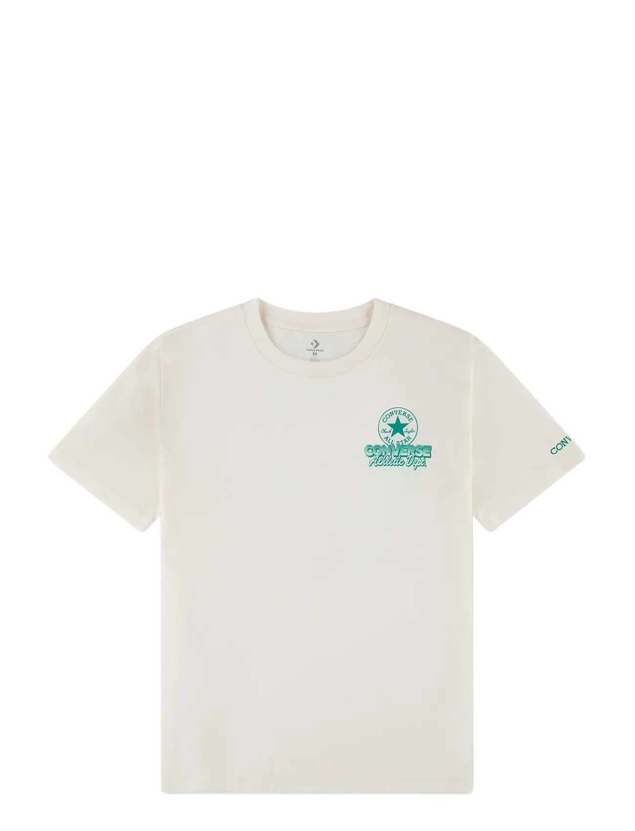 Converse - S/S TEE - sportoberteile - egret - 1