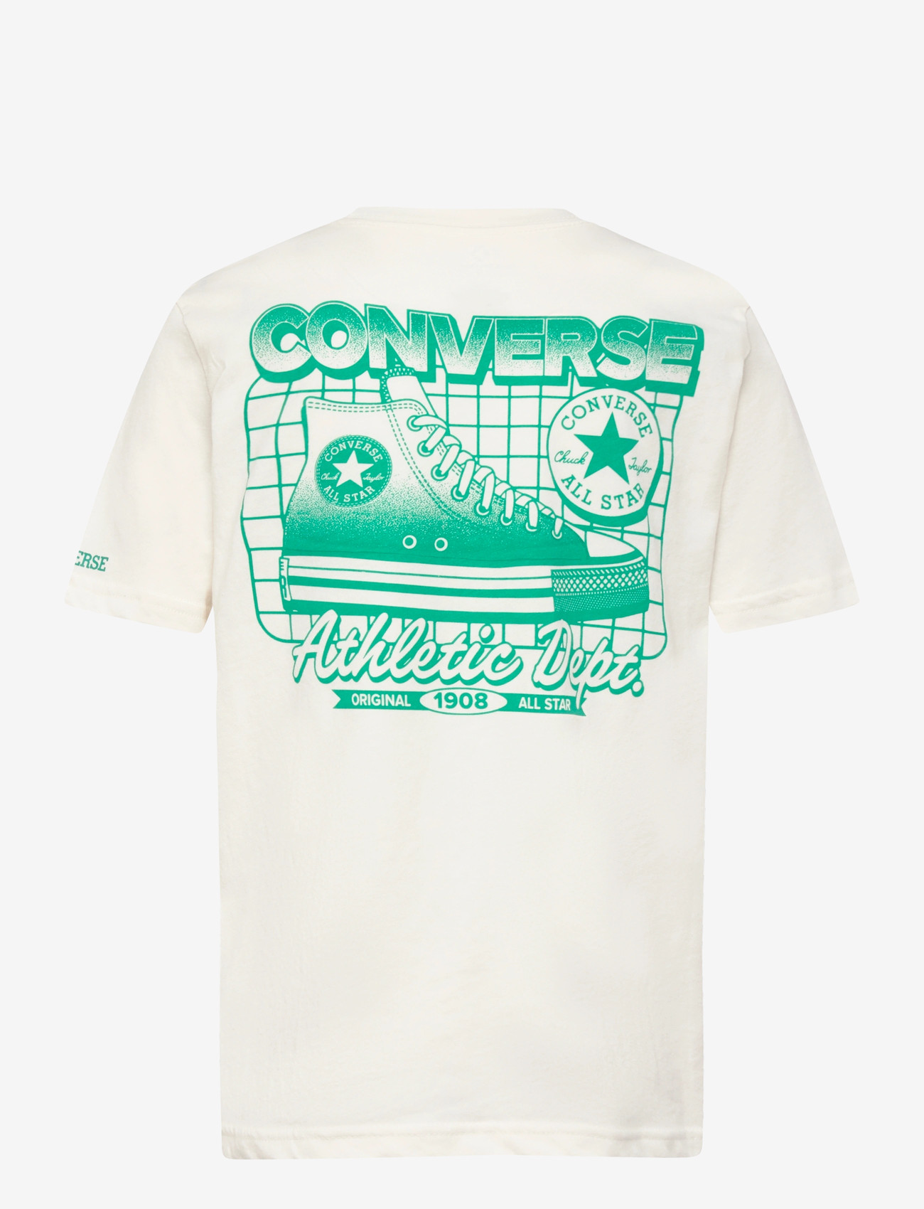 Converse - S/S TEE - sportstoppe - egret - 1